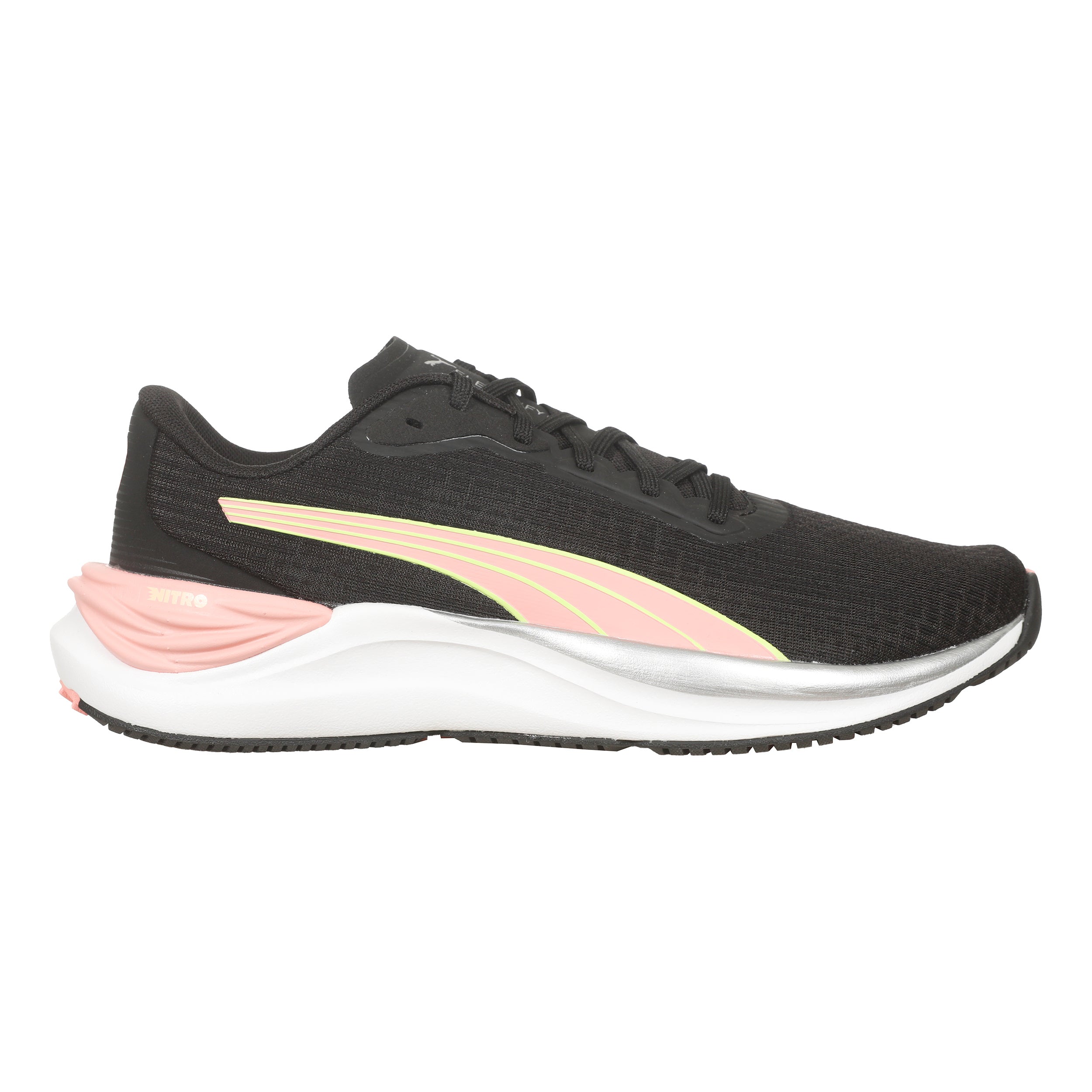 Puma Electrify Nitro 3 Neutralschuh Damen-Schwarz,Rosa