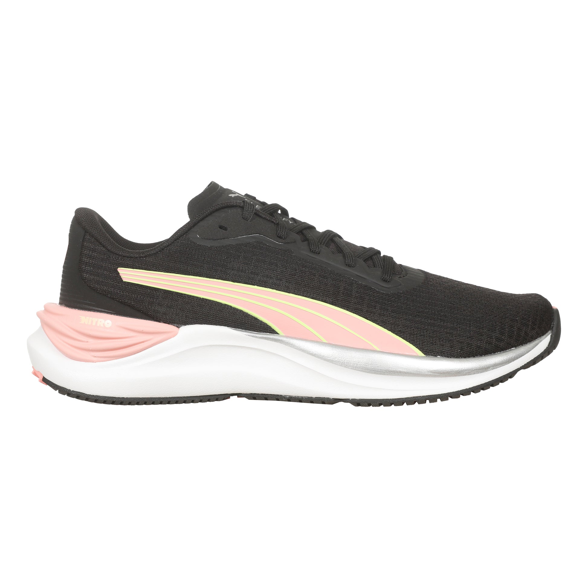 Puma Electrify Nitro 3 Neutralschuh Damen-Schwarz,Rosa