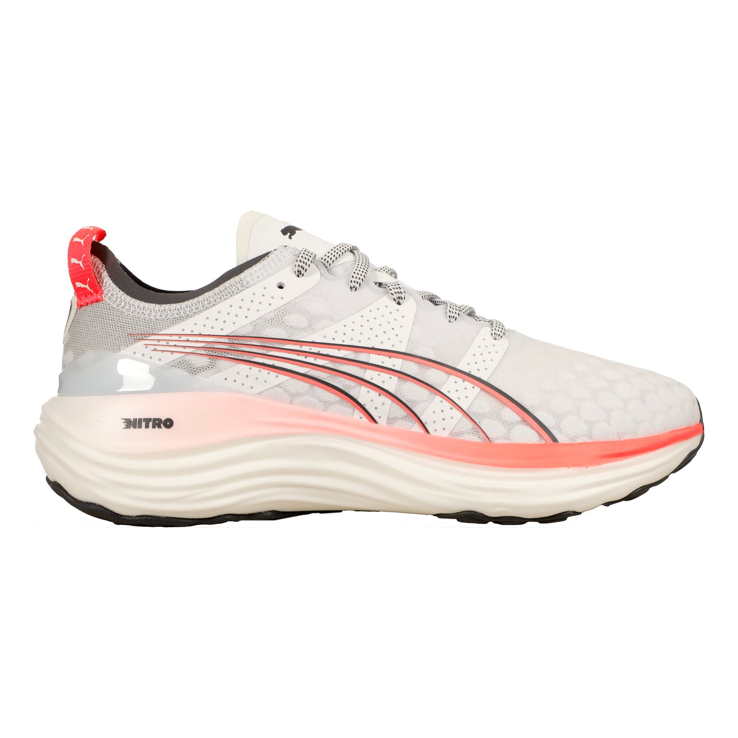 Puma ForeverRun Nitro Stability Running Shoe Women-White,Red