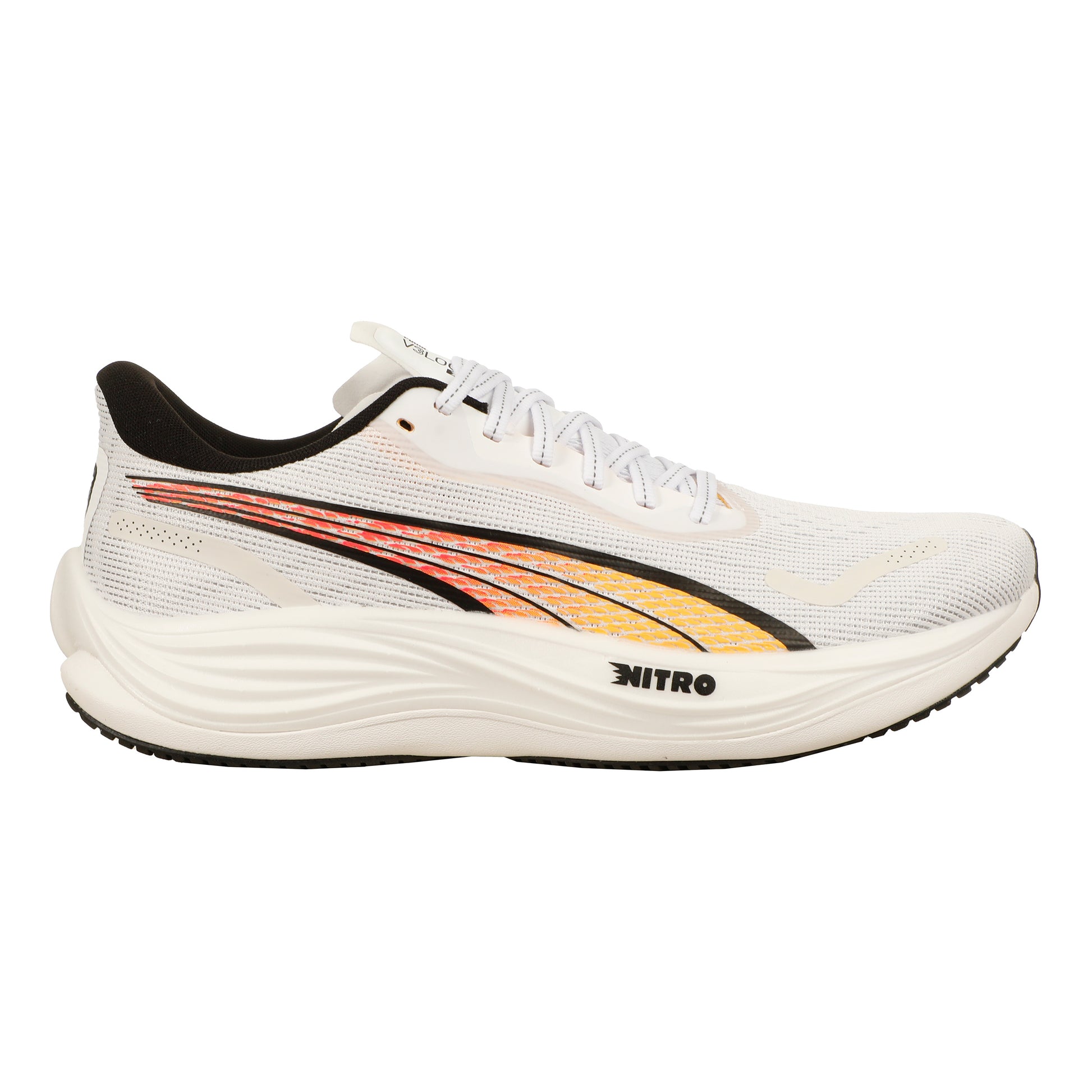 Puma Velocity Nitro 3 Neutral running shoe Men - white, orange