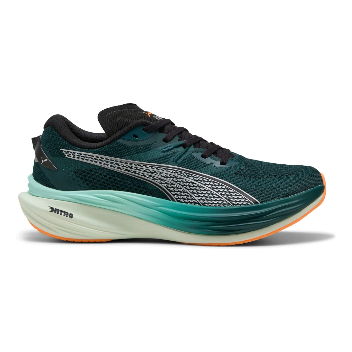 Puma Deviate Nitro 3 Neutral running shoe Men - green, orange