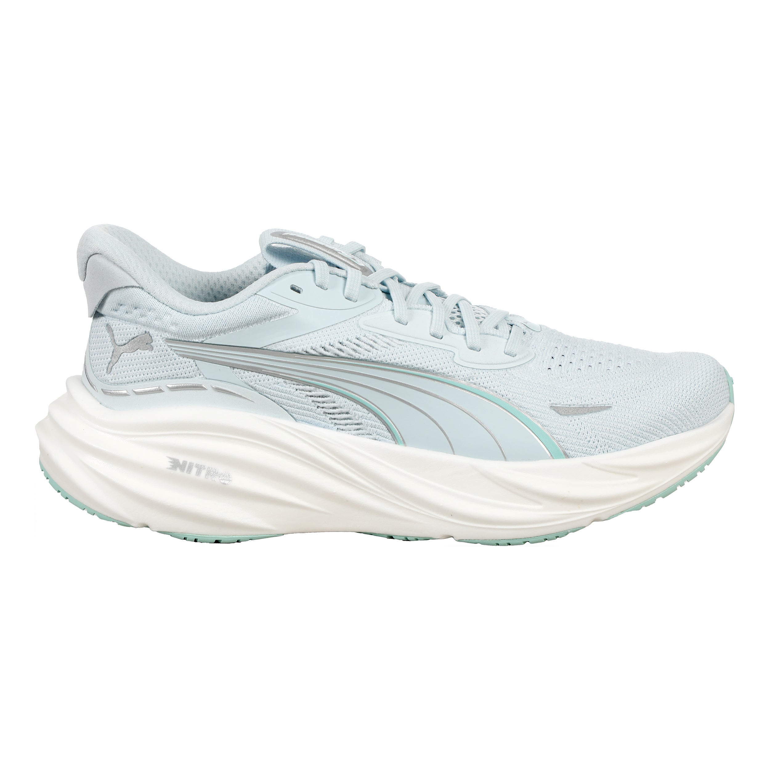 Puma Magnify Nitro 3 Neutralschuh Damen-Blau,Mint