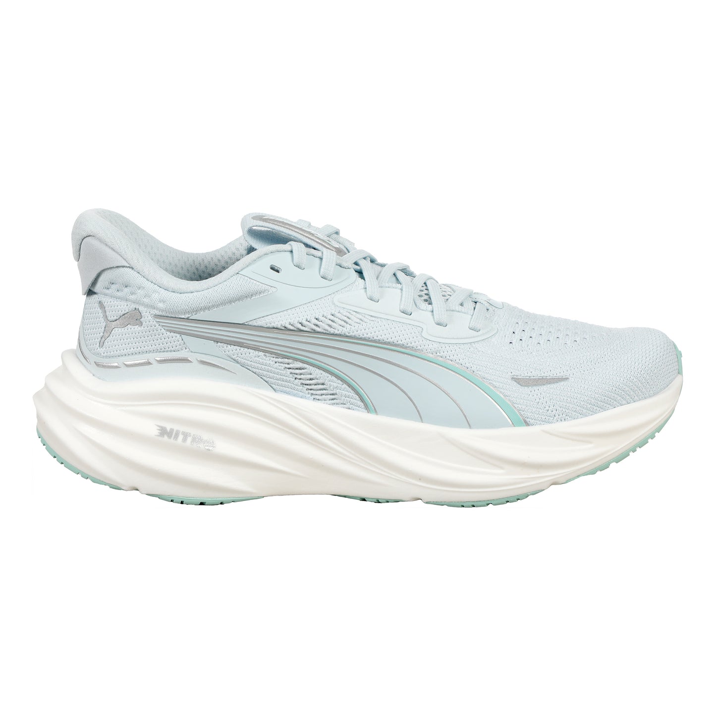 Puma Magnify Nitro 3 Neutral Running Shoe Women-Blue,Mint