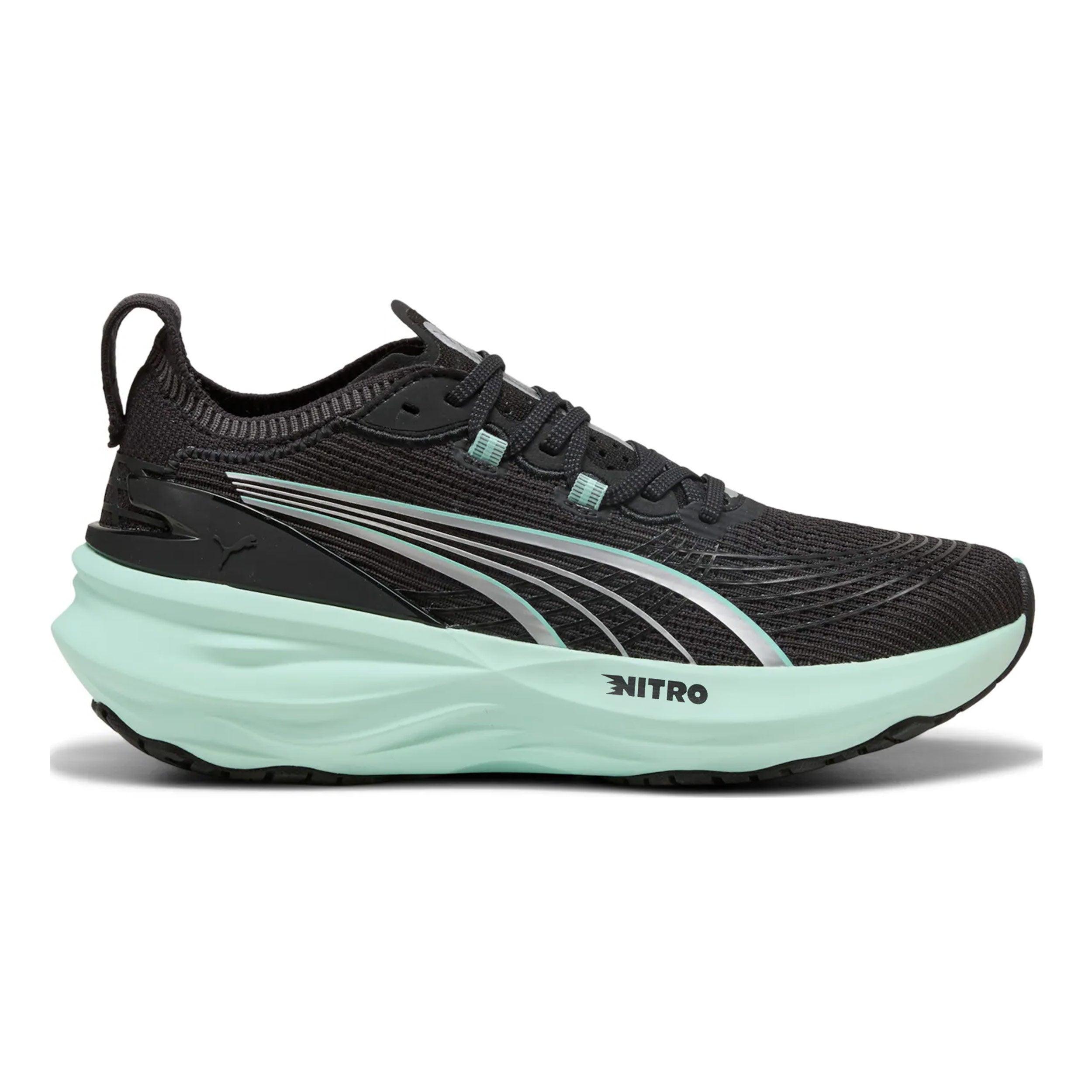 Puma ForeverRun Nitro 2 Stabilitätsschuh Damen-Schwarz,Mint