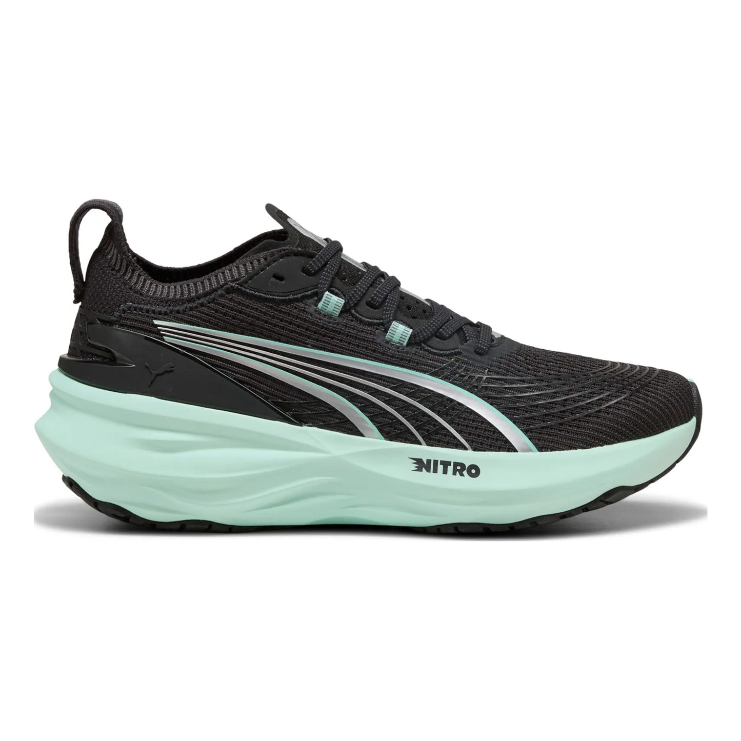 Puma ForeverRun Nitro 2 Stability Running Shoe Women-Black,Mint