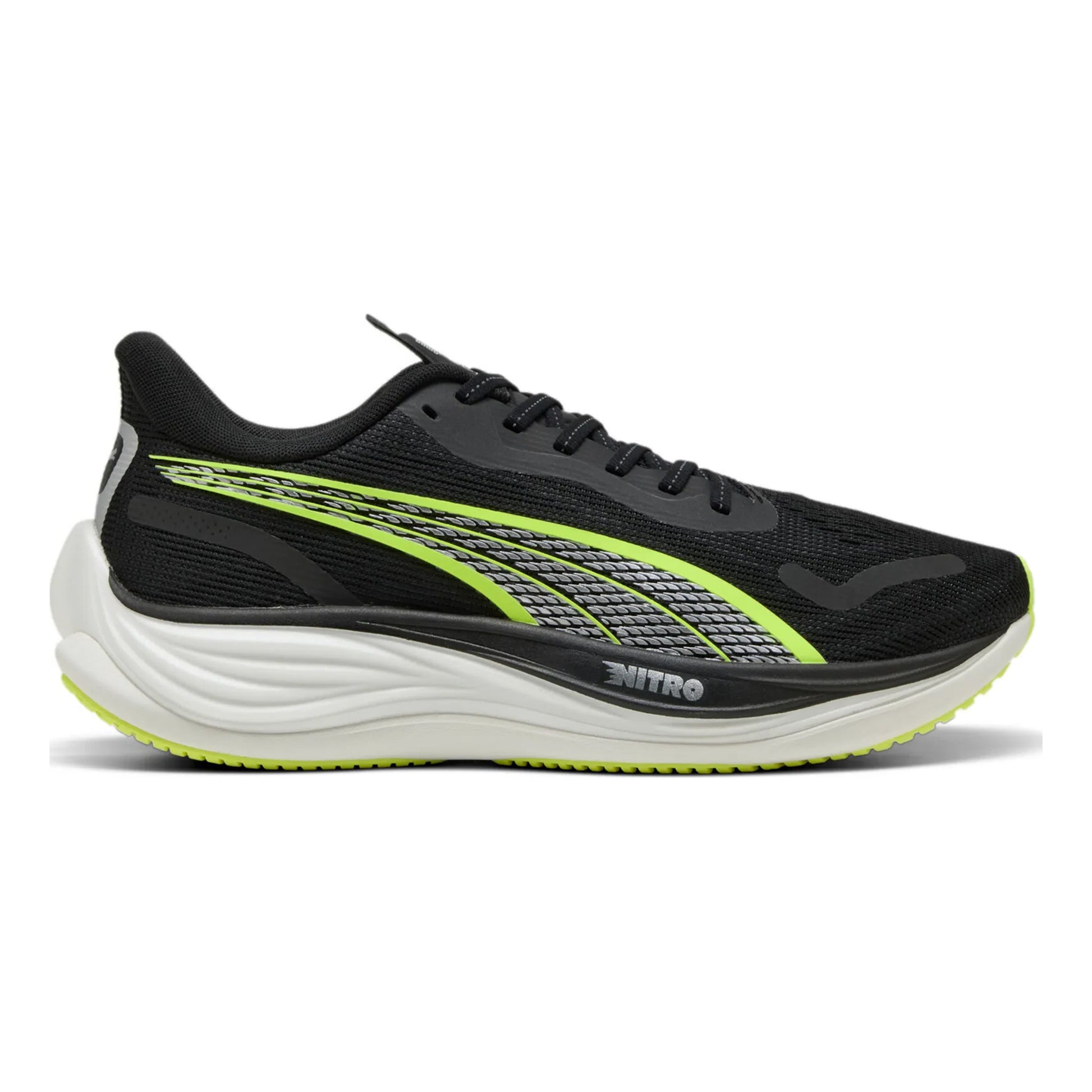 Puma Velocity Nitro 3 Neutral running shoe Men - black, yellow