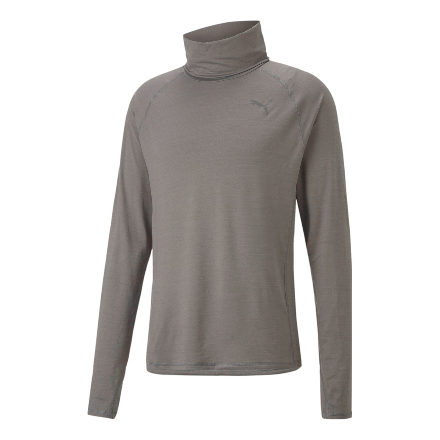 Puma Cloudspun High Neck Longsleeve Herren-Grau