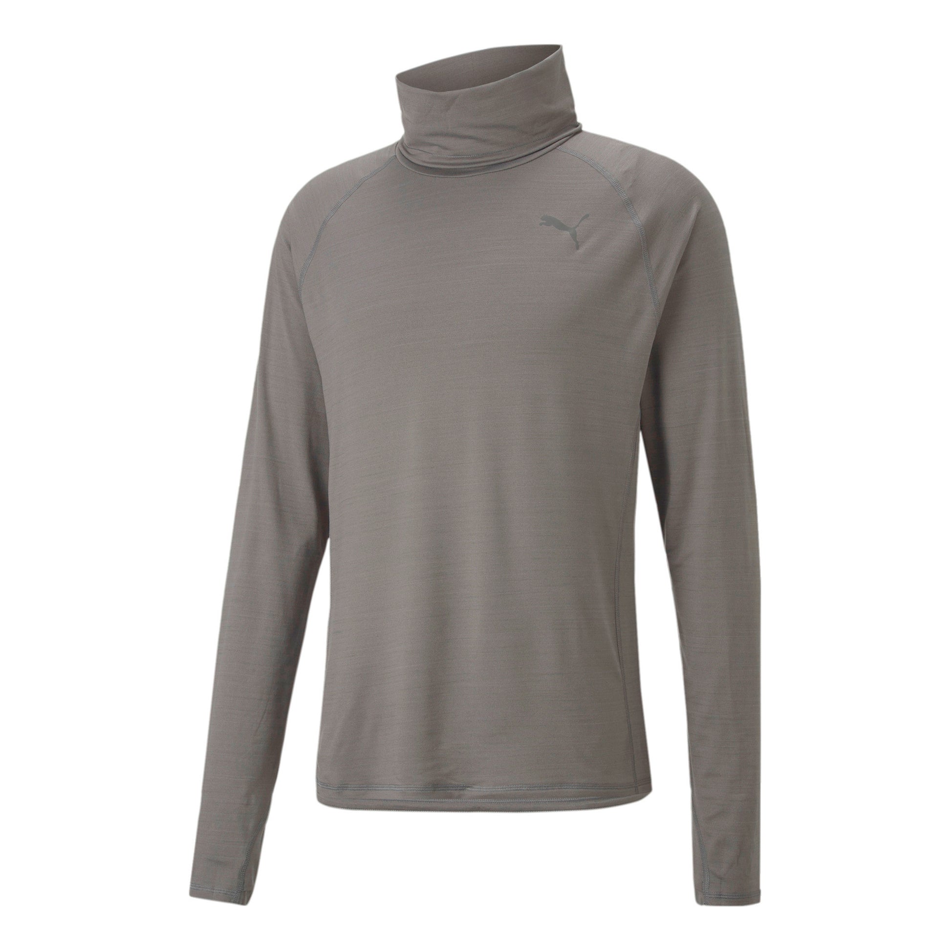 Puma Cloudspun High Neck Longsleeve Herren-Grau