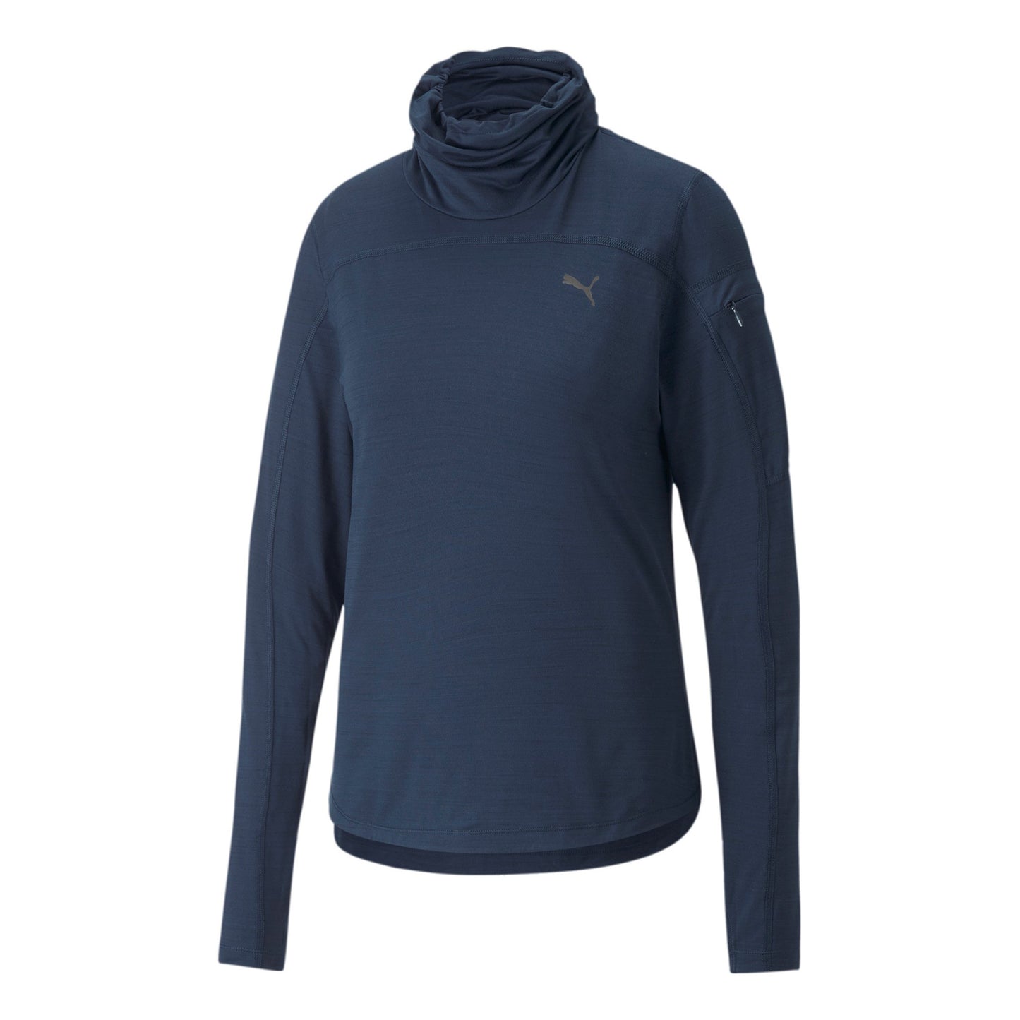 Puma Cloudspun High Neck Longsleeve Damen-Dunkelblau