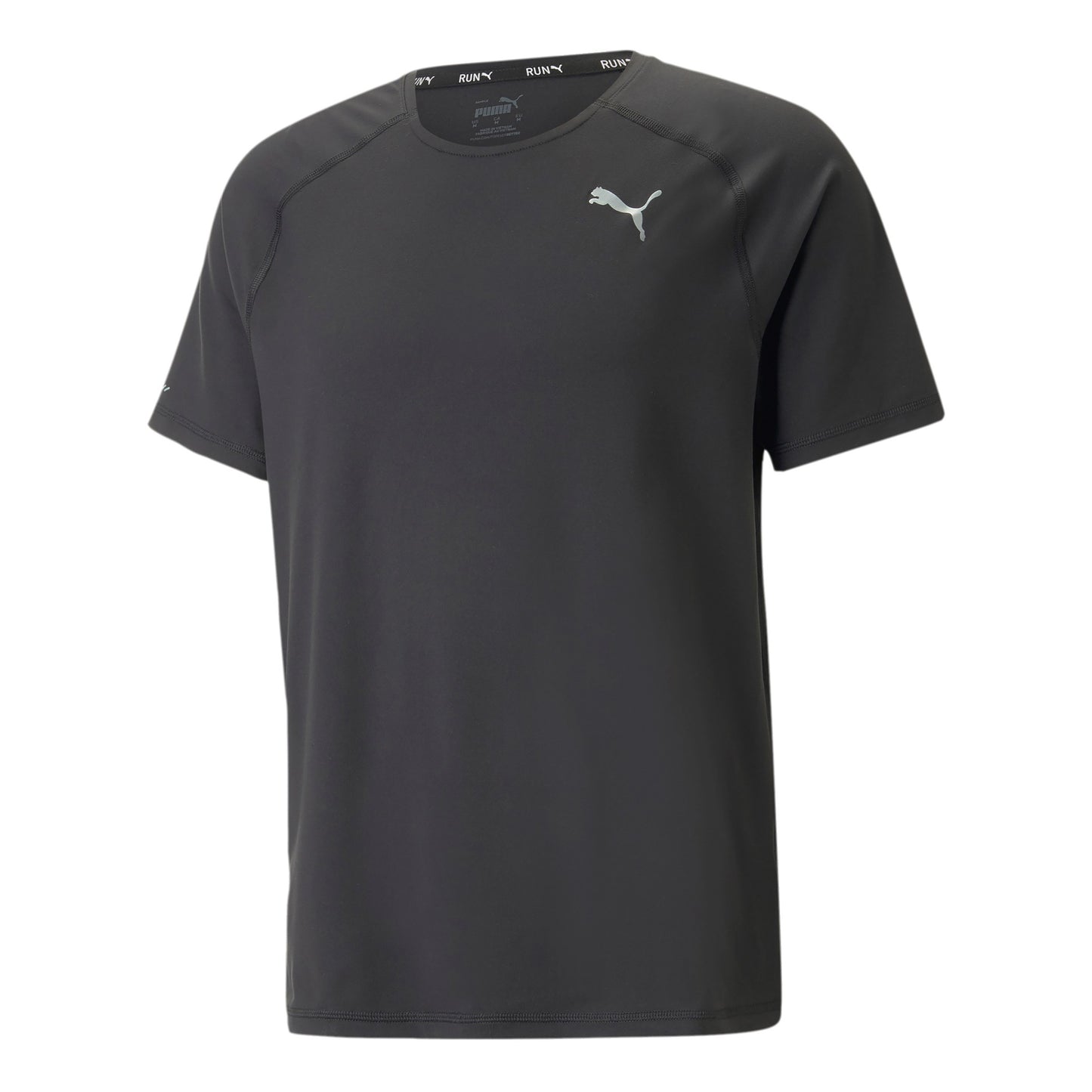Puma Run Cloudspun Laufshirt Herren-Schwarz