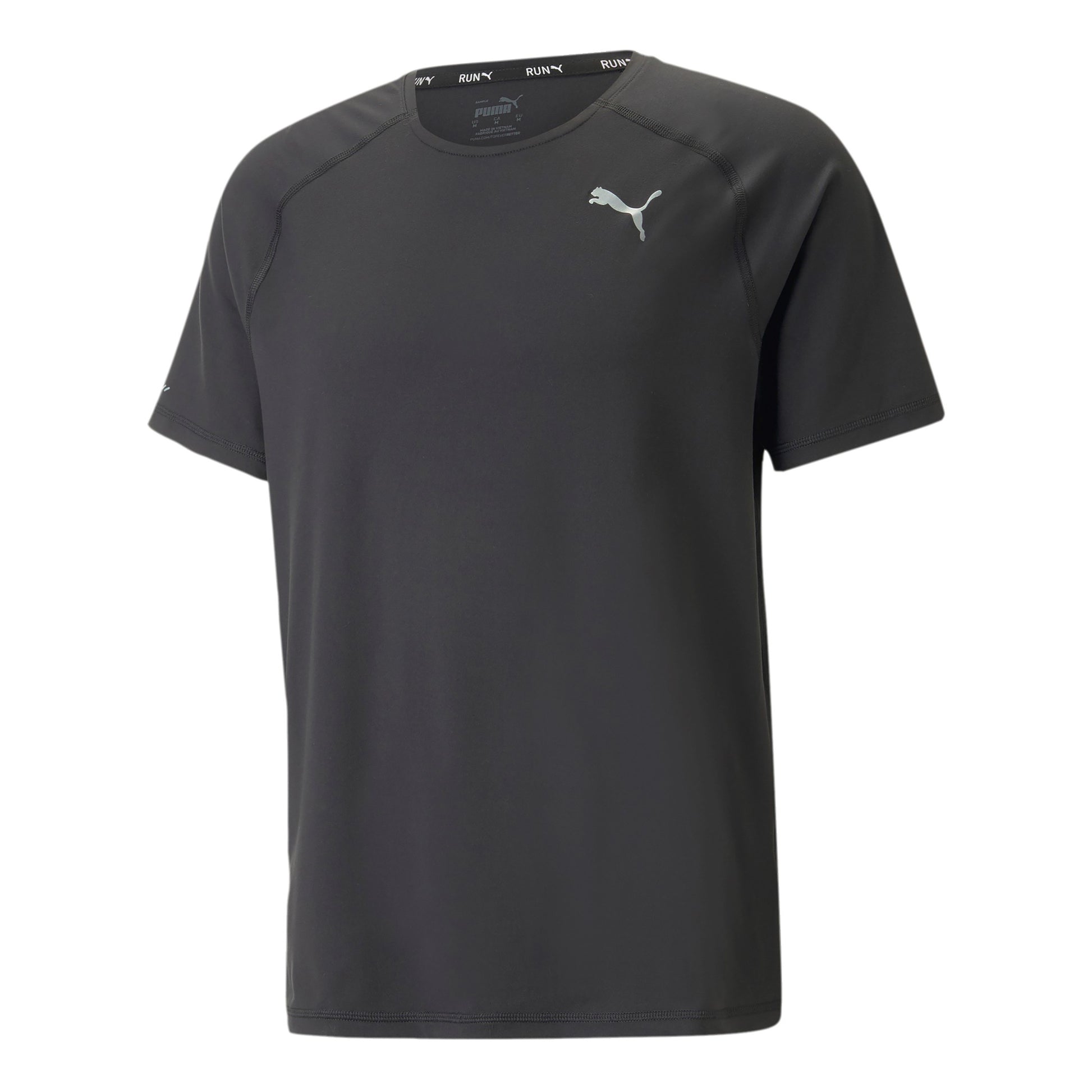 Puma Run Cloudspun Laufshirt Herren-Schwarz