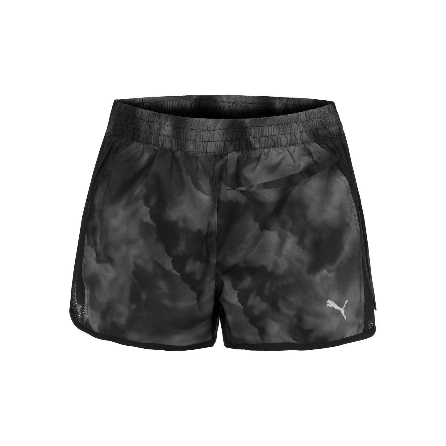 Puma Run Favorite All Over Print Velocity 3in Running Shorts Women-Black