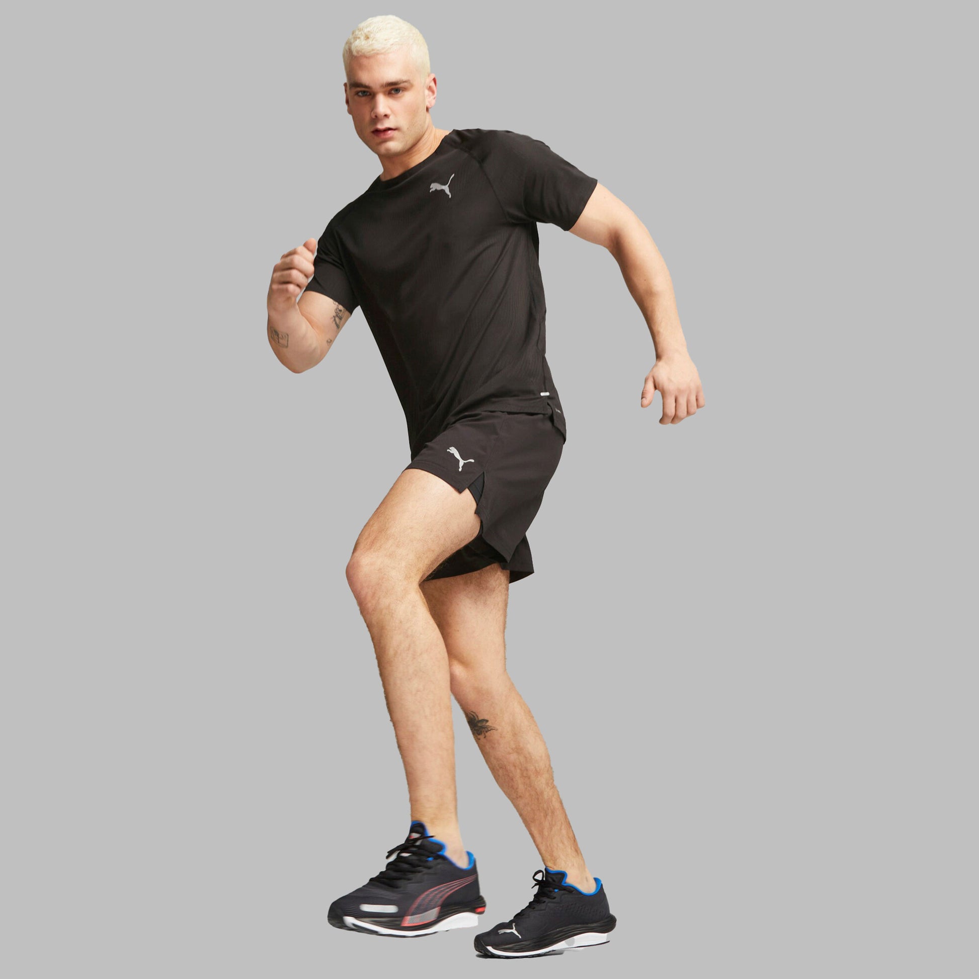 Puma Run Ultraweave 2in1 Shorts - schwarz