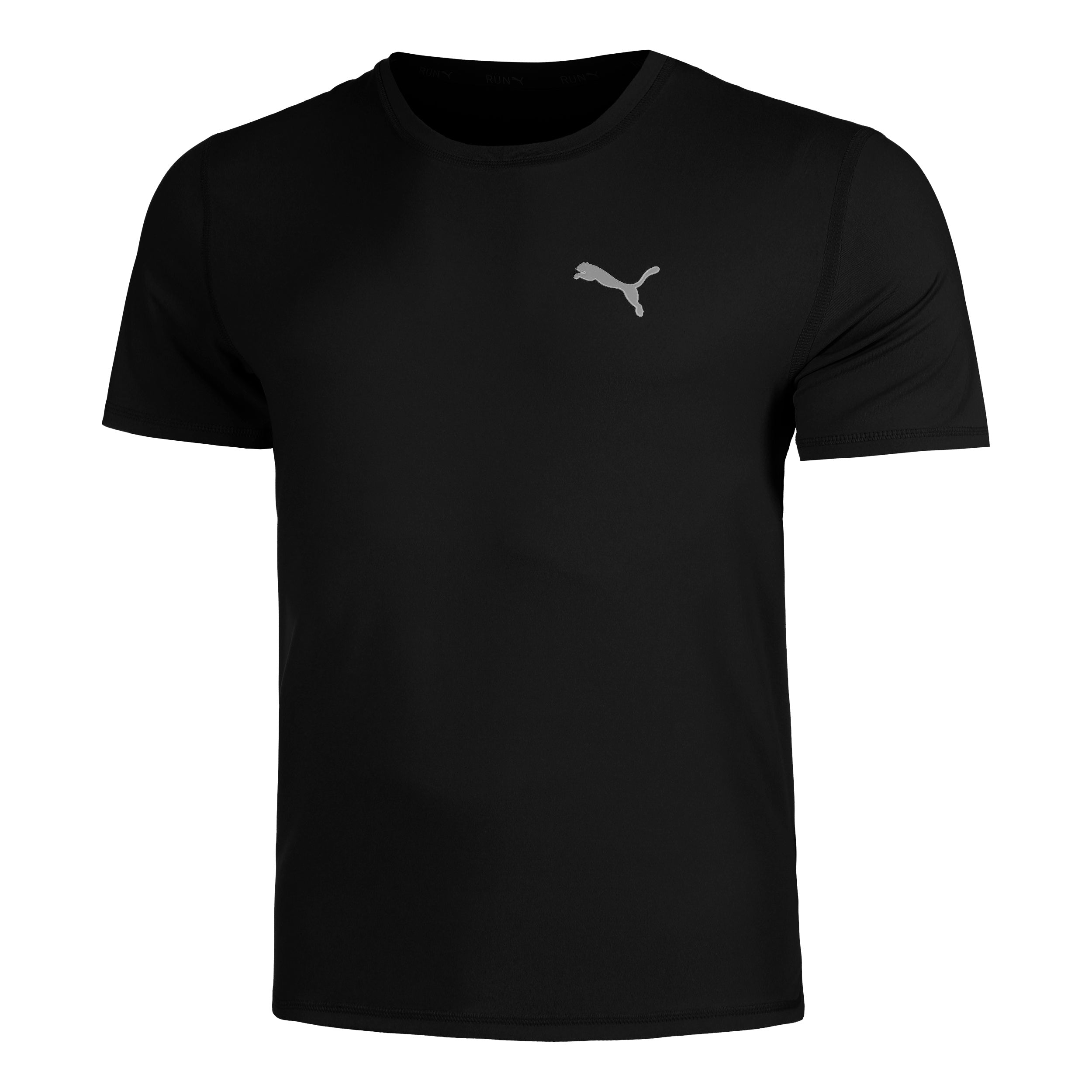 Puma Run Cloudspun Running Shirt Men-Black