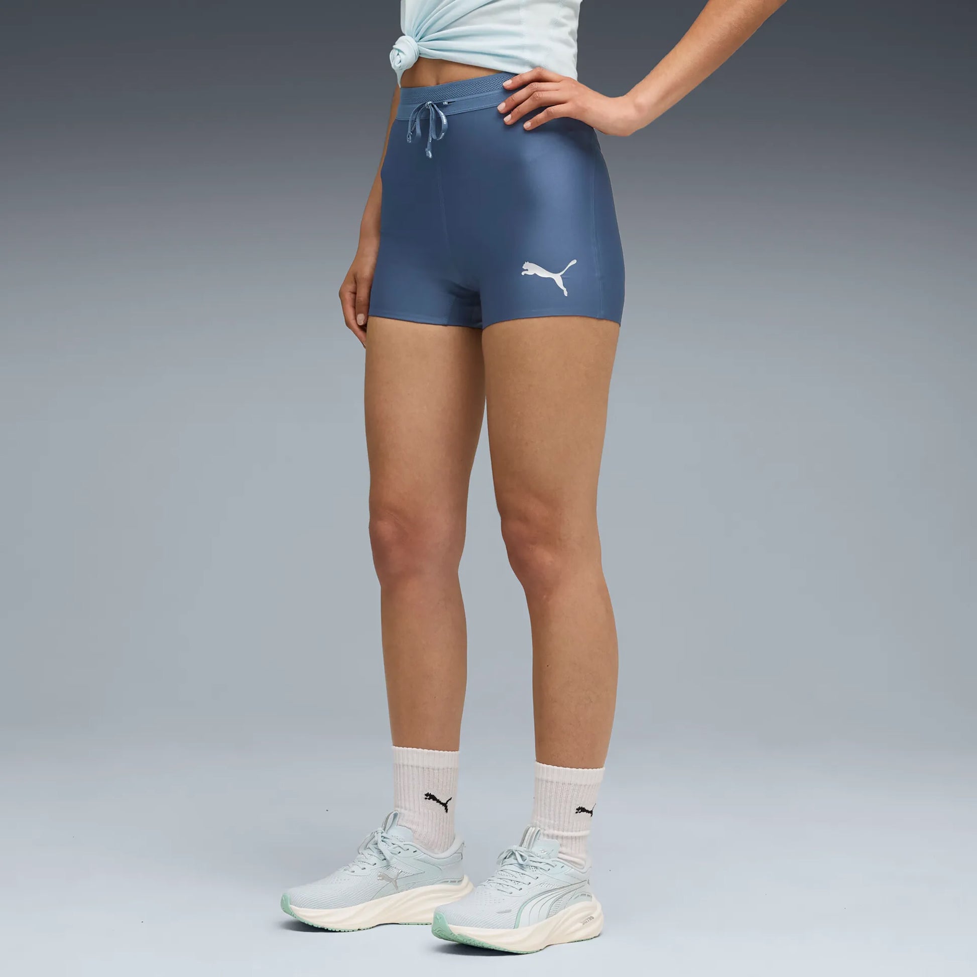 Puma Raceday Ultraform 3in Lauftight Damen-Blau