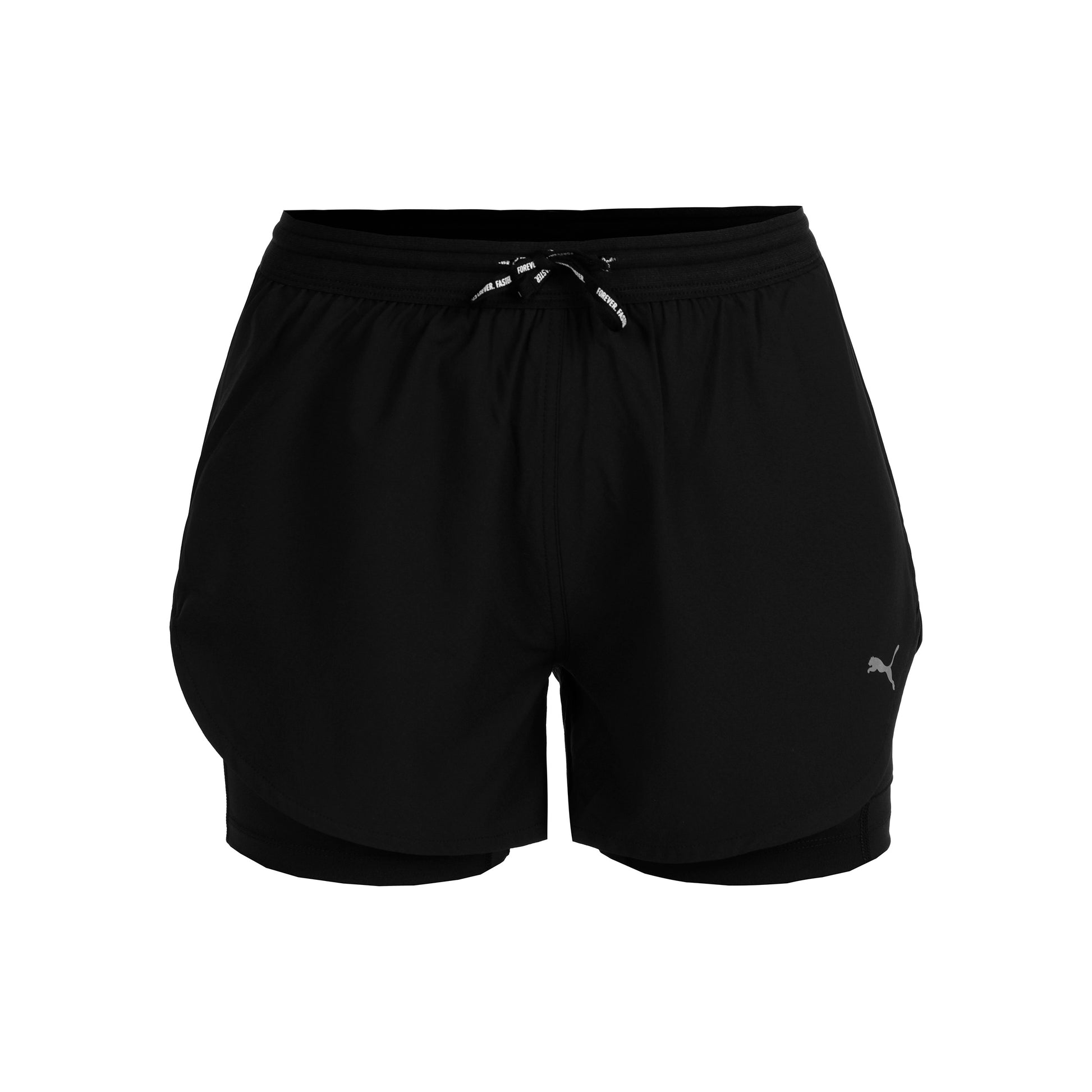 Puma Ultraweave 2in1 4in Running Shorts Women-Black