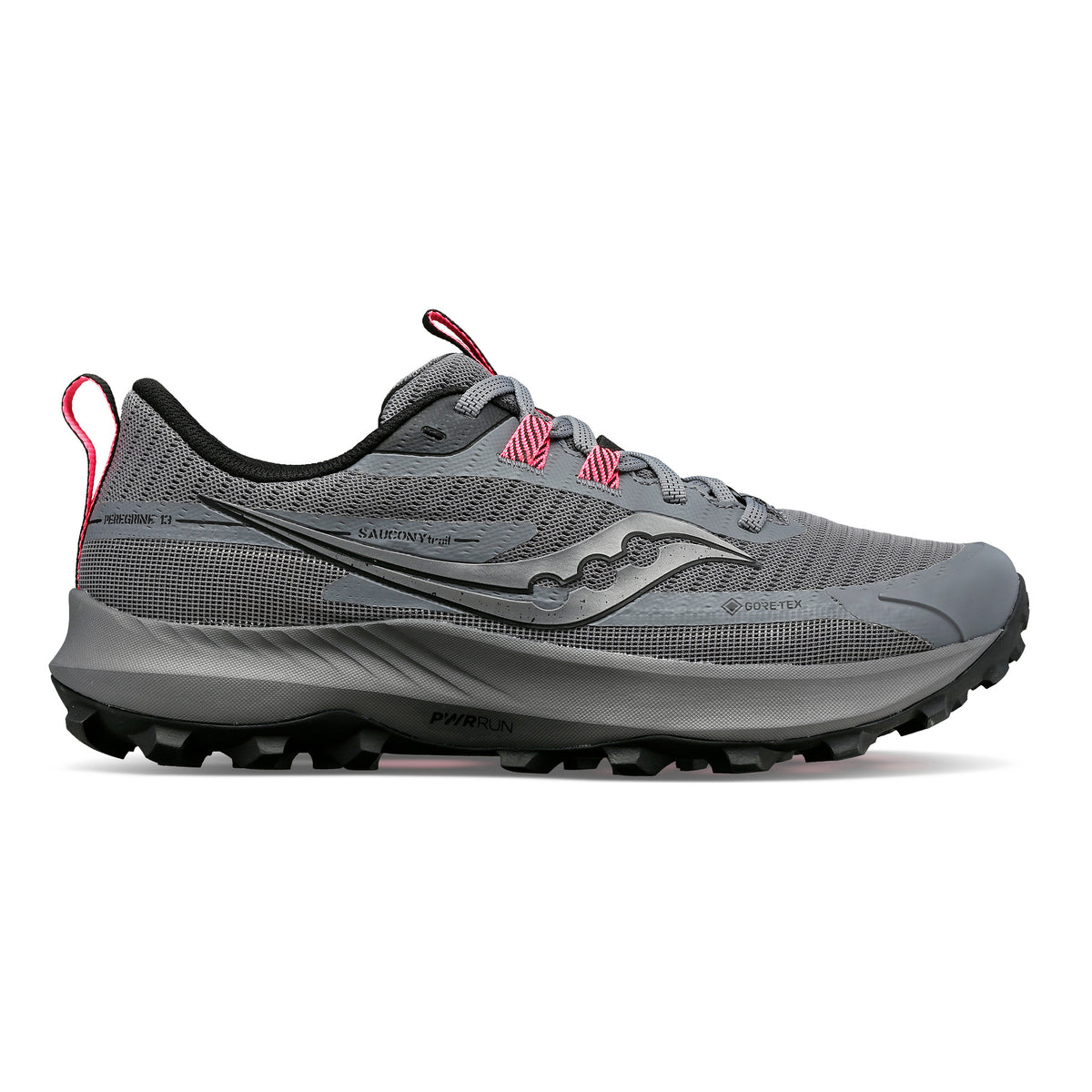 Saucony Peregrine 13 Gtx Trailschuh Damen - grau, schwarz