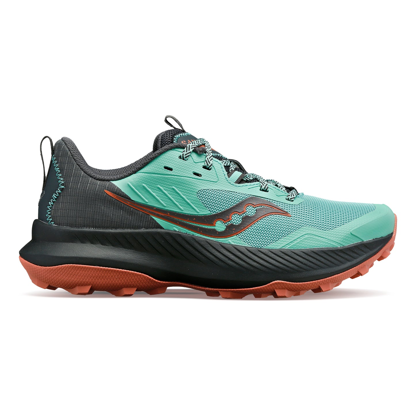 Saucony Blaze TR Trailschuh Damen - schwarz, orange