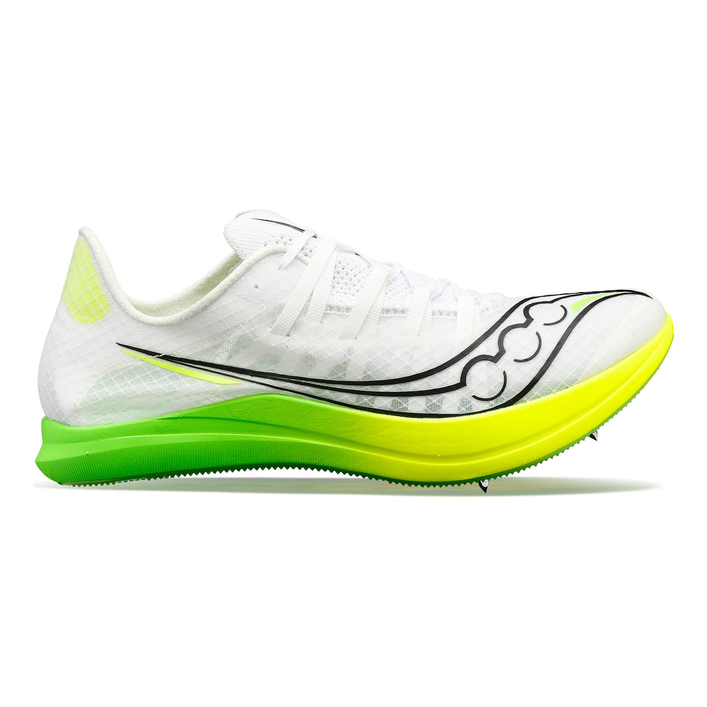 Saucony Terminal VT Spikeschuh Damen-Weiß,Neongrün
