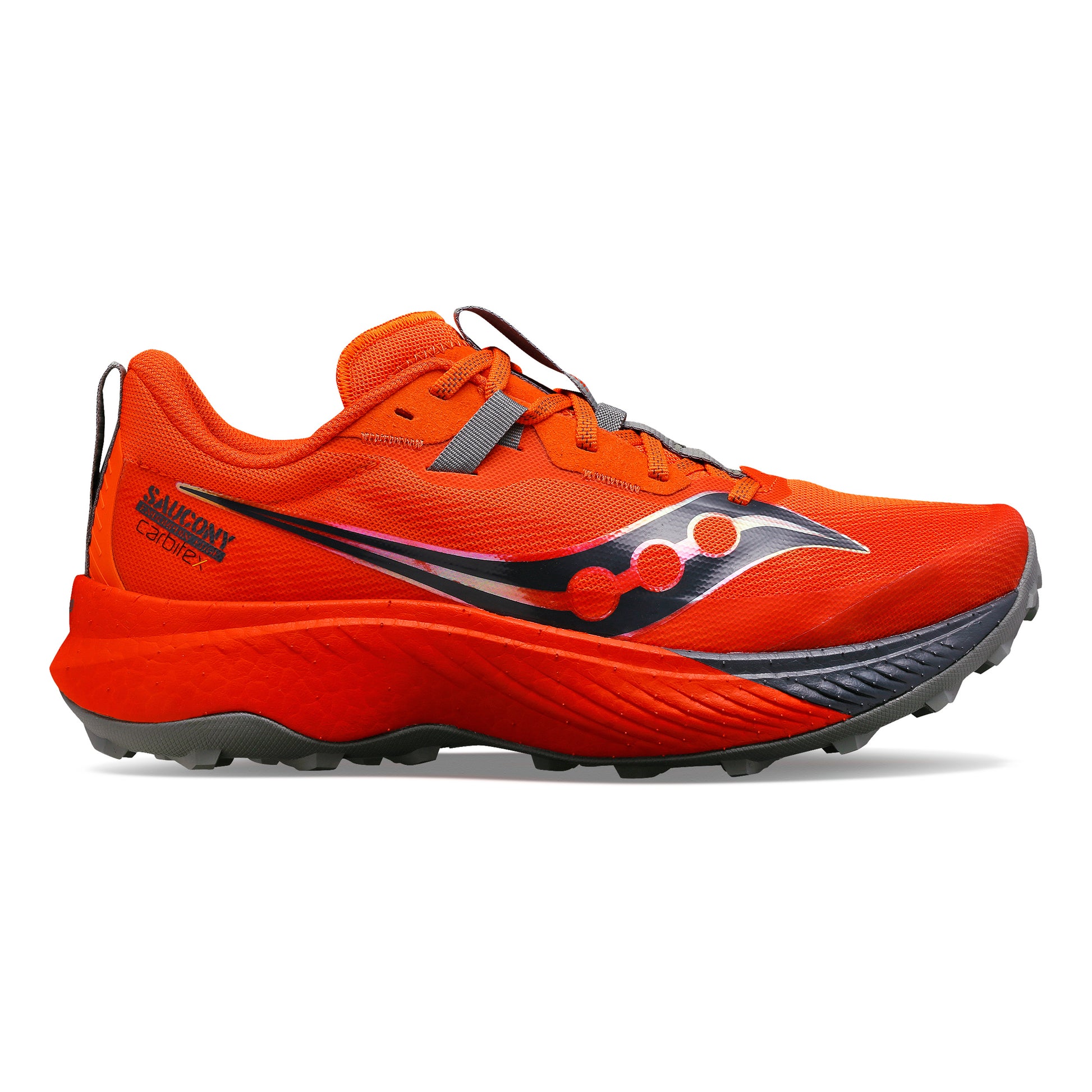 Saucony Endorphin Edge Trailschuh Herren - rot, schwarz