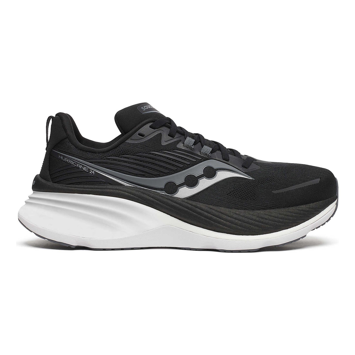 Saucony Hurricane 24 Stabilitätsschuh Herren-Schwarz,Grau