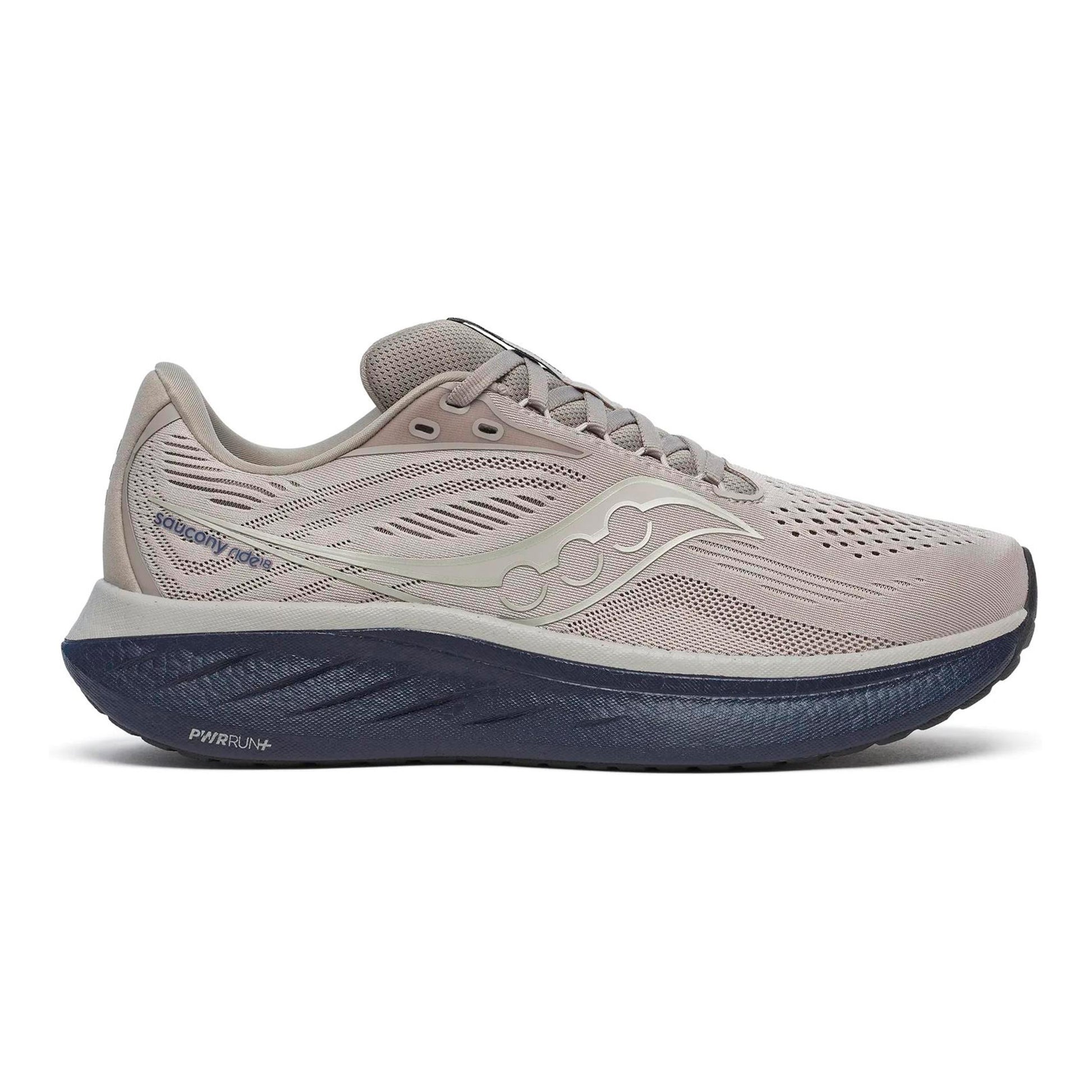 Saucony Ride 18 Neutralschuh Herren - grau, dunkelblau