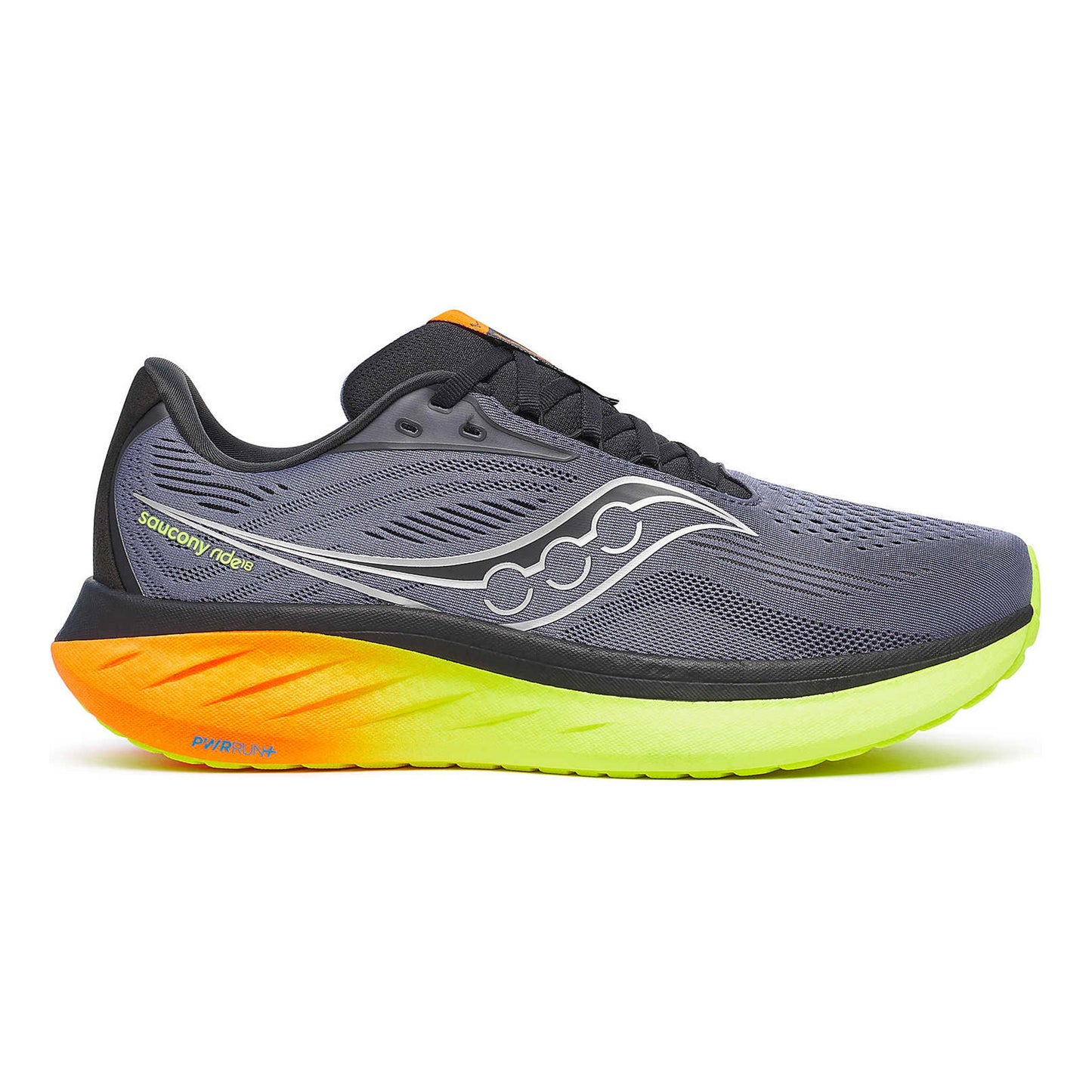 Saucony Ride 18 Neutral Running Shoe Men-Grey,Multicoloured