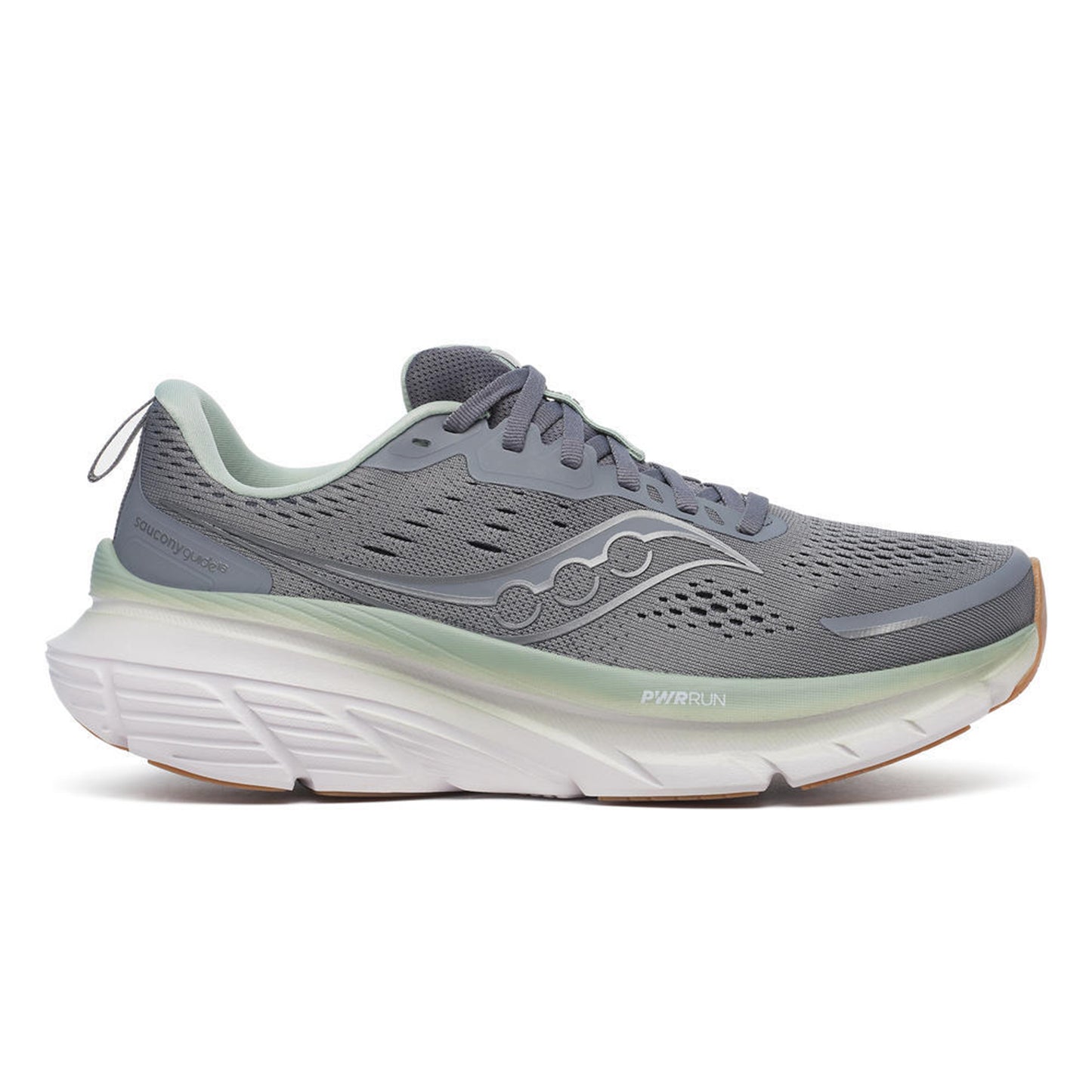 Saucony Guide 18 Stability running shoe Men - grey, light green