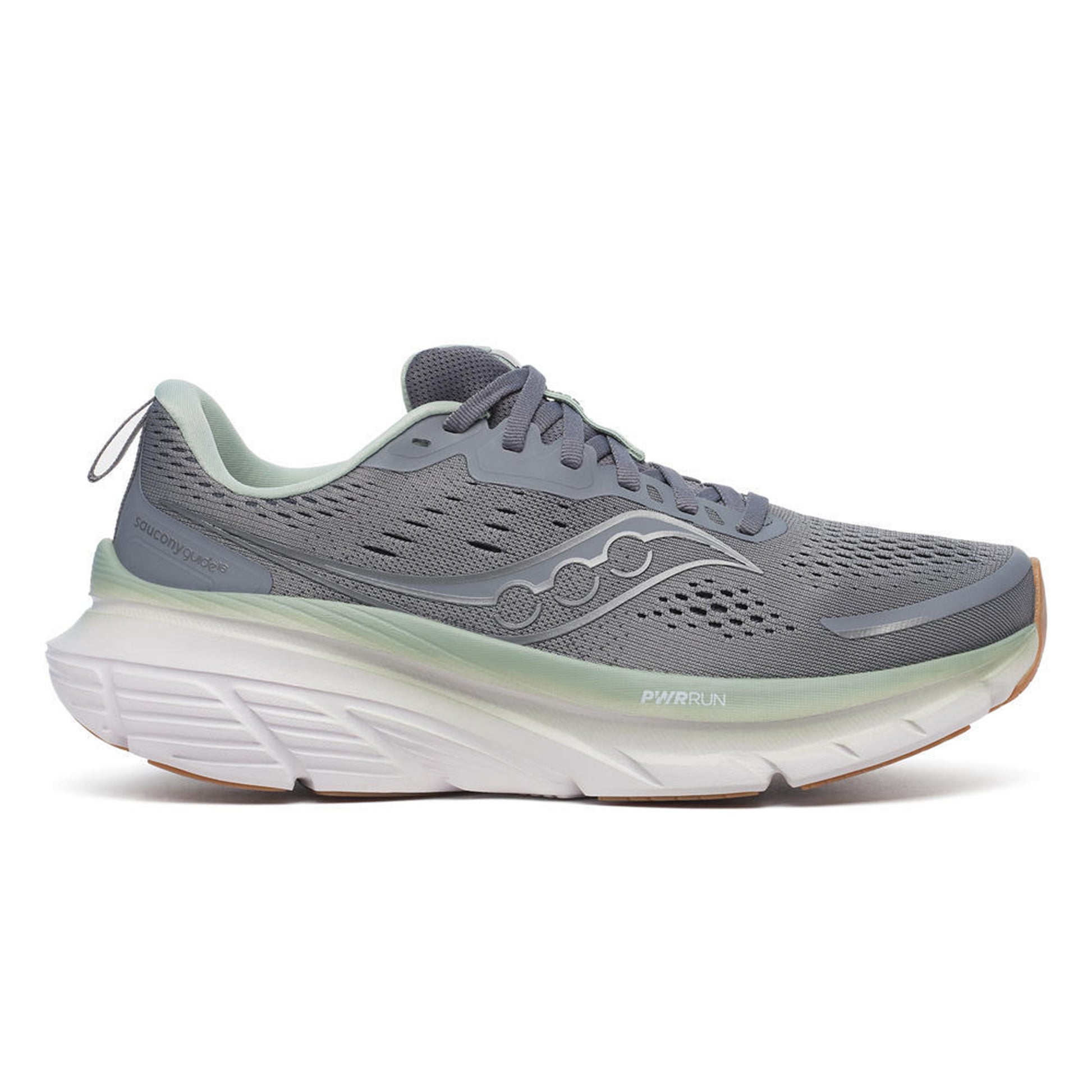 Saucony Guide 18 Stability running shoe Men - grey, light green