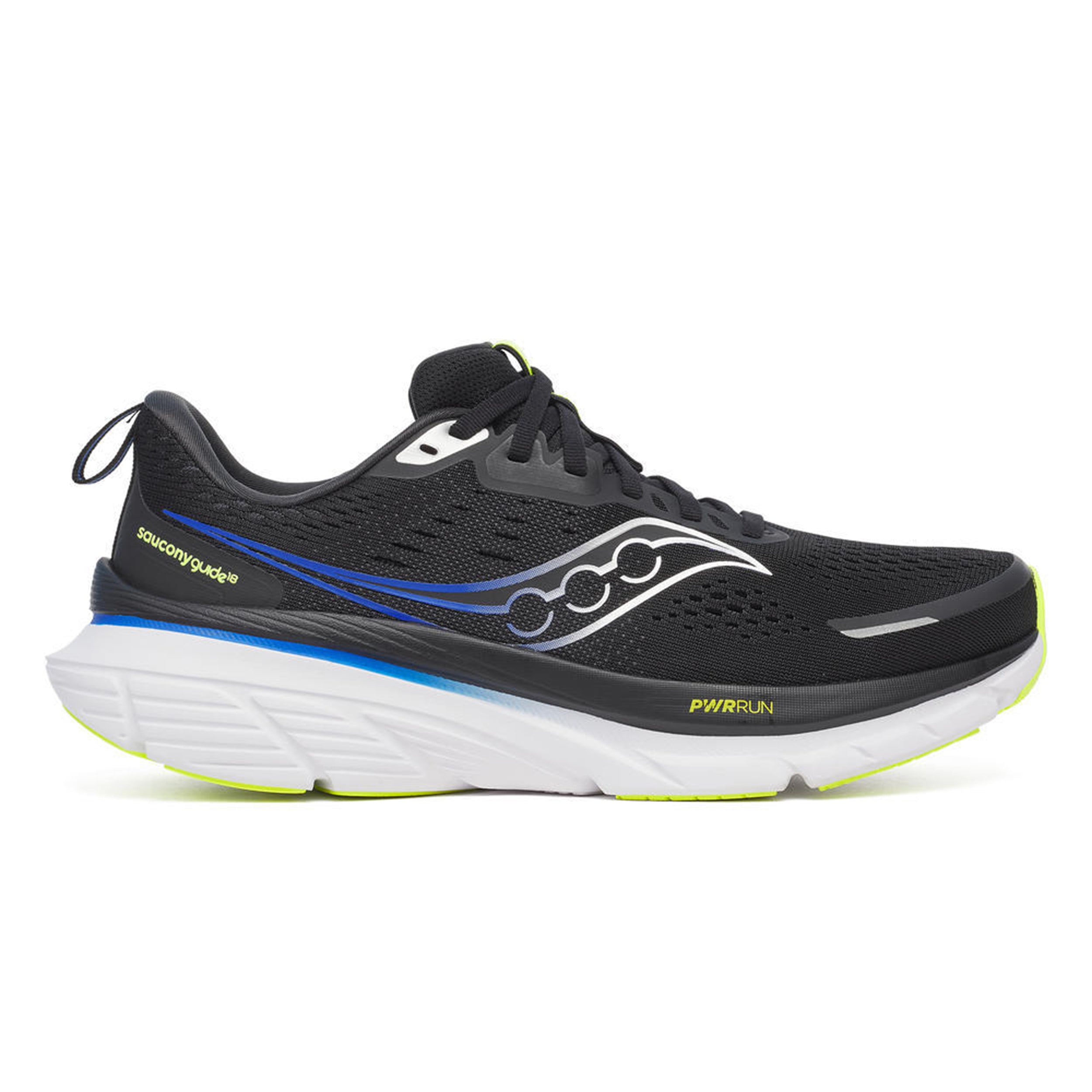 Saucony Guide 18 Stabilitätsschuh Herren-Schwarz,Blau