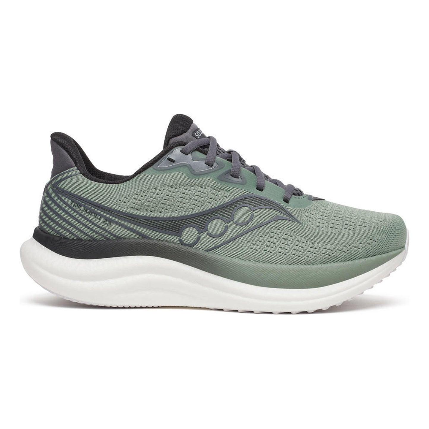 Saucony Triumph 23 Neutralschuh Herren-khaki, grau