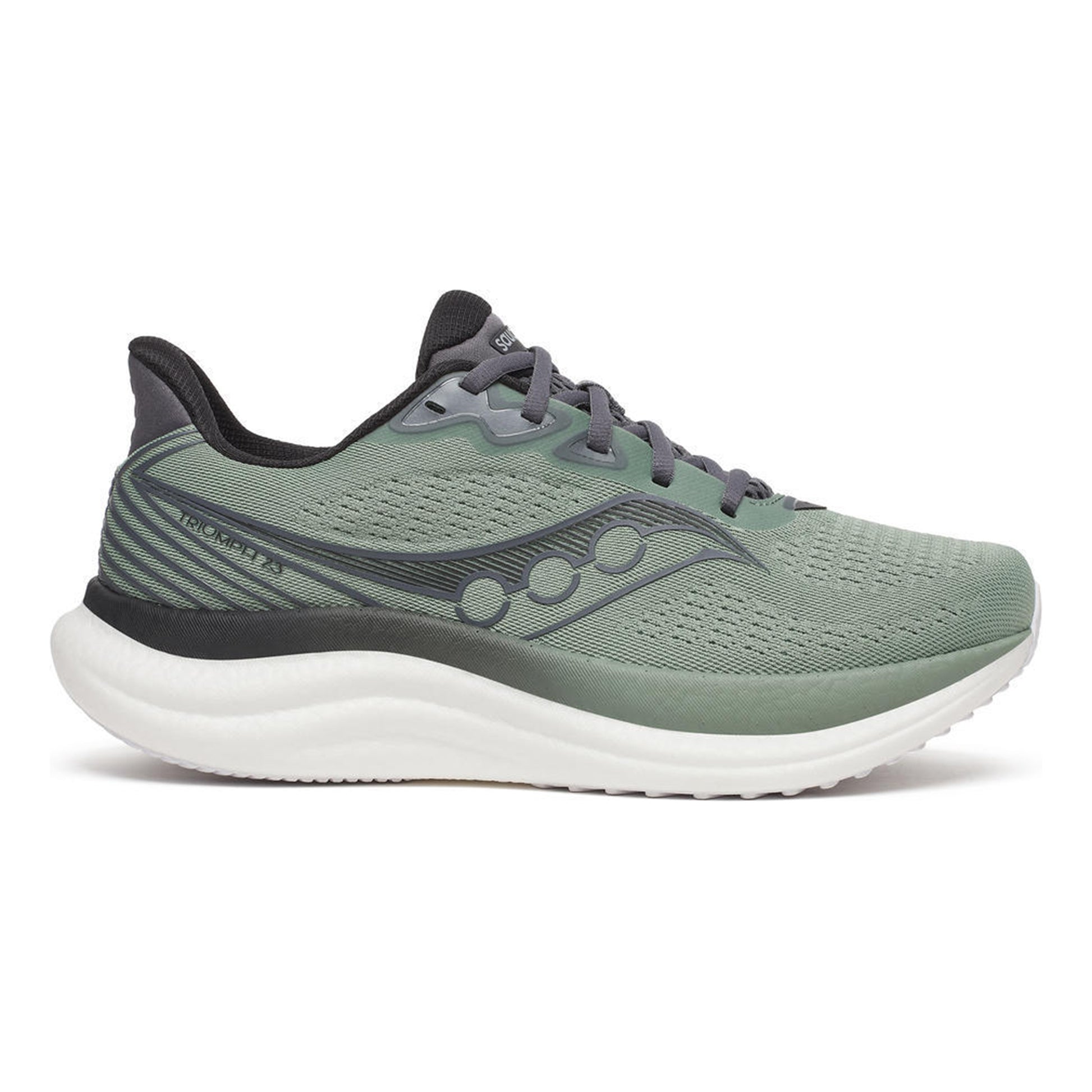 Saucony Triumph 23 Neutralschuh Herren-khaki, grau