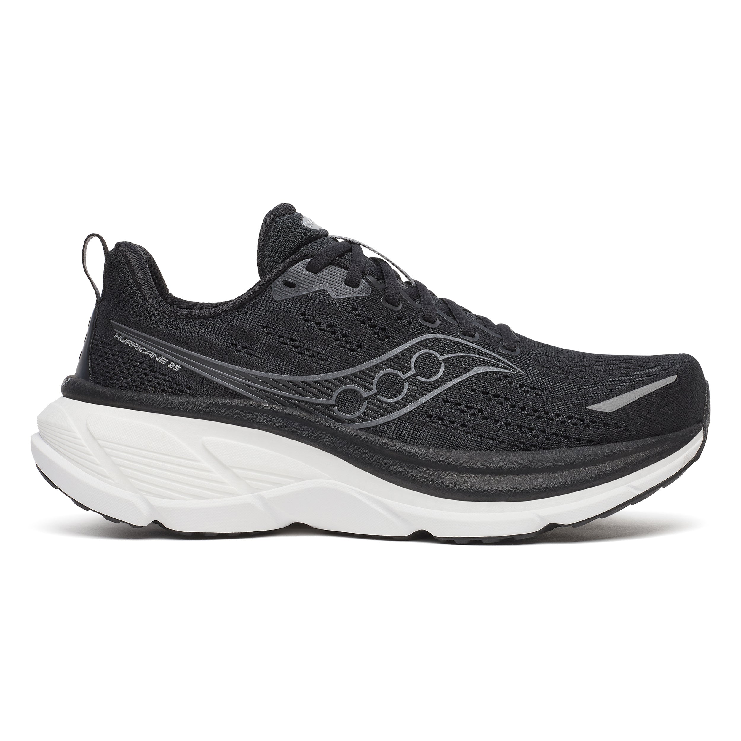 Saucony Hurricane 25 Stabilitätsschuh Herren-schwarz, weiß