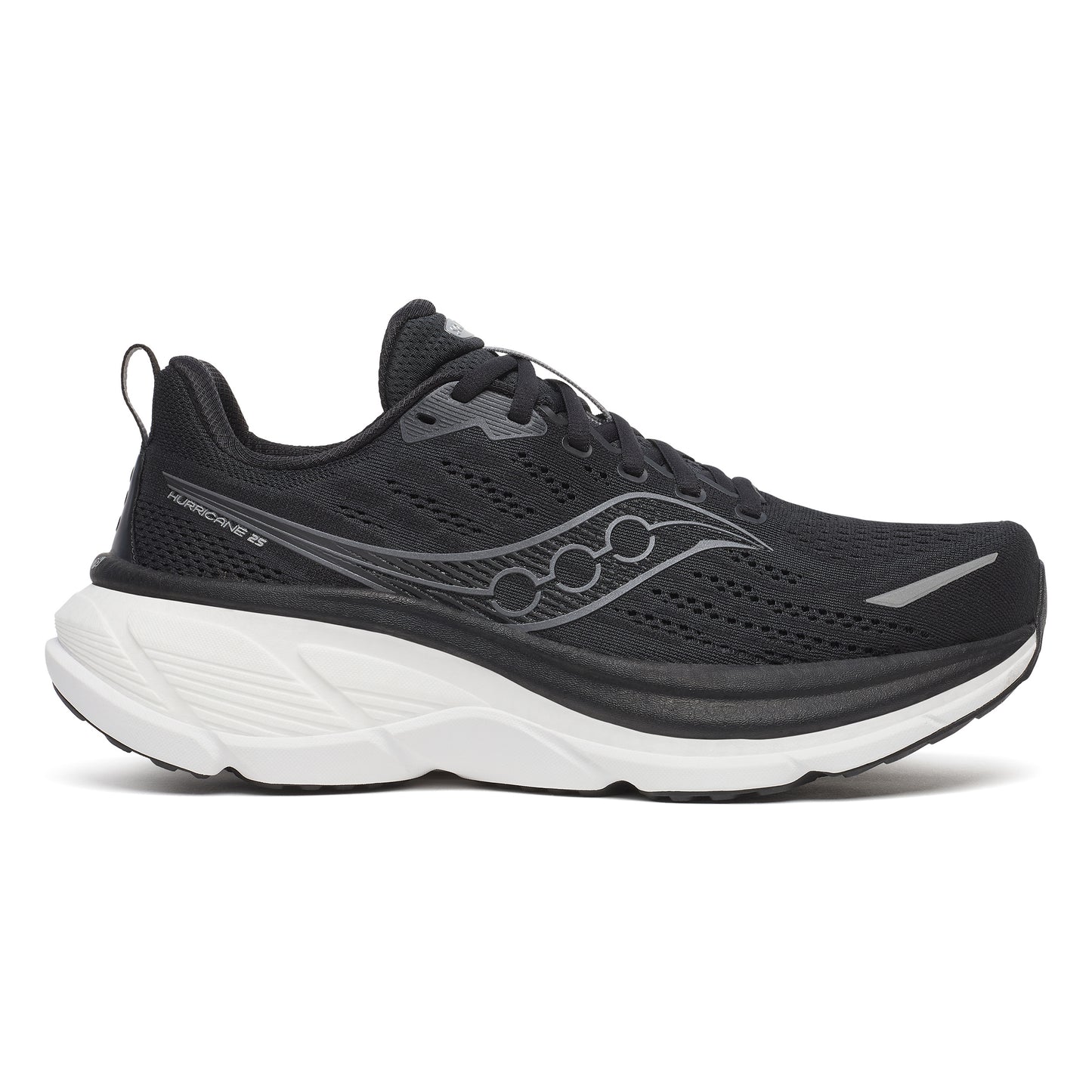 Saucony Hurricane 25 Stabilitätsschuh Herren-schwarz, weiß