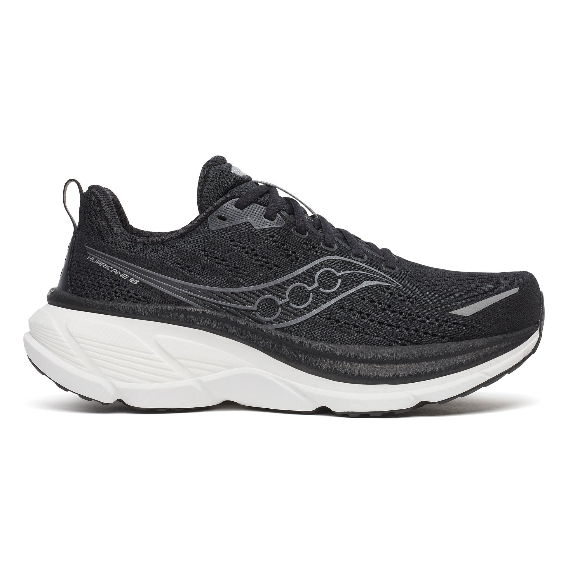 Saucony Hurricane 25 Stabilitätsschuh Herren-schwarz, weiß