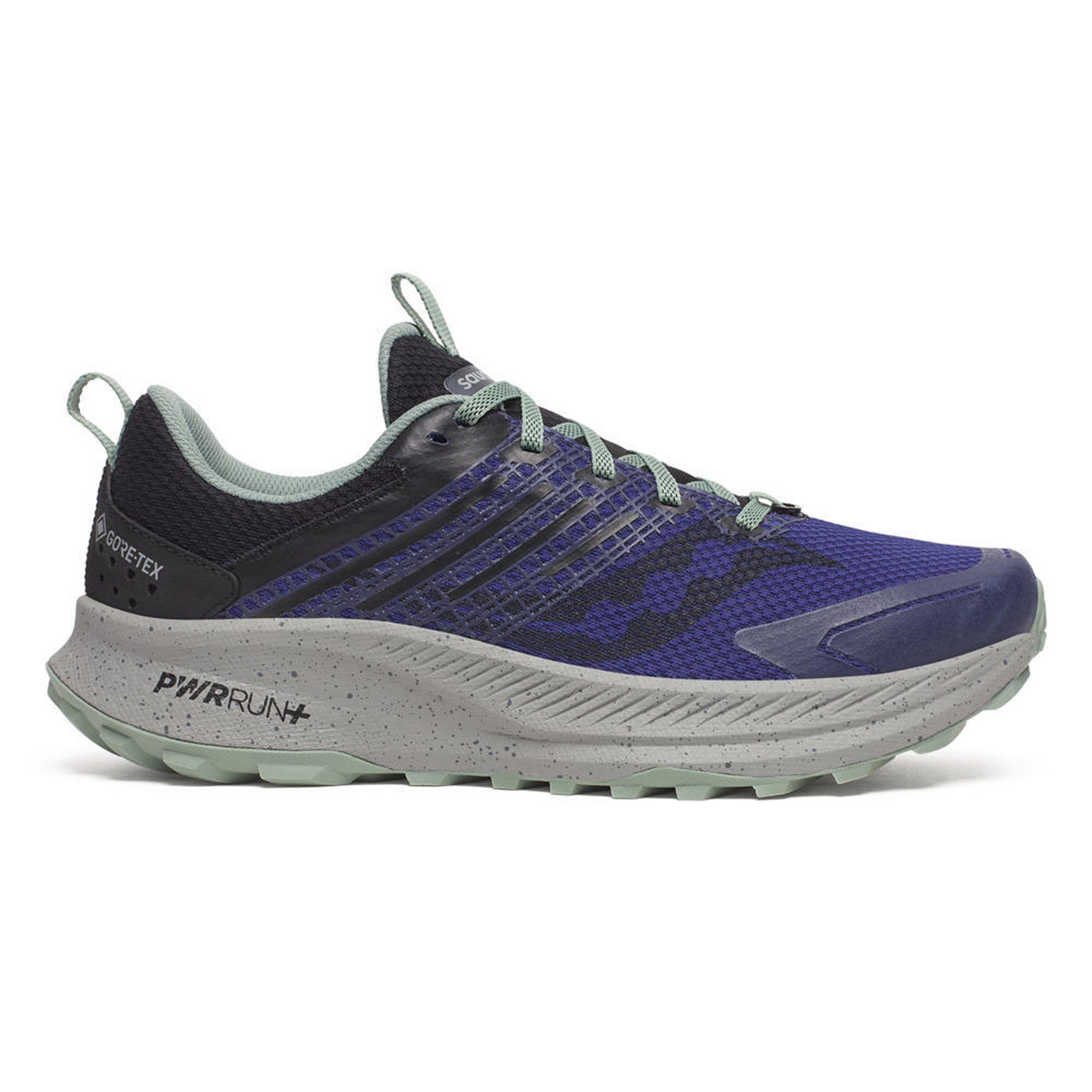 Saucony Ride TR2 GTX Trail Running Shoe Men-Violet,Black
