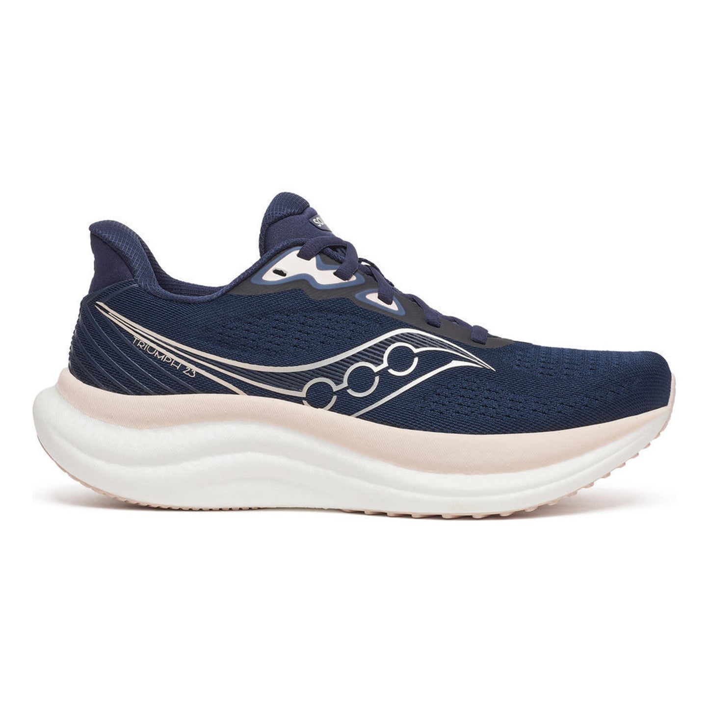 Saucony Triumph 23 Neutral running shoe Women - dark blue, pink