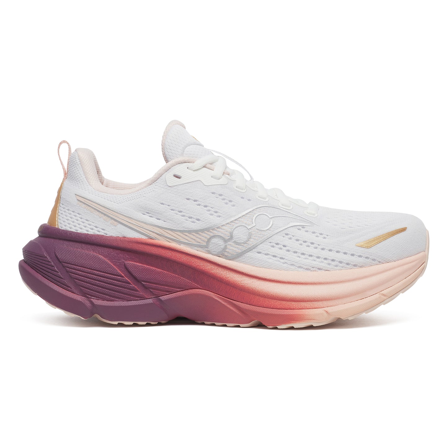 Saucony Hurricane 25 Stabilitätsschuh Damen-weiß, rosa