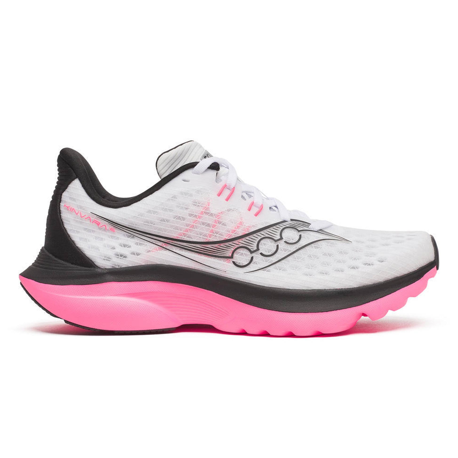 Saucony Kinvara 16 Neutral running shoe Women-white, black