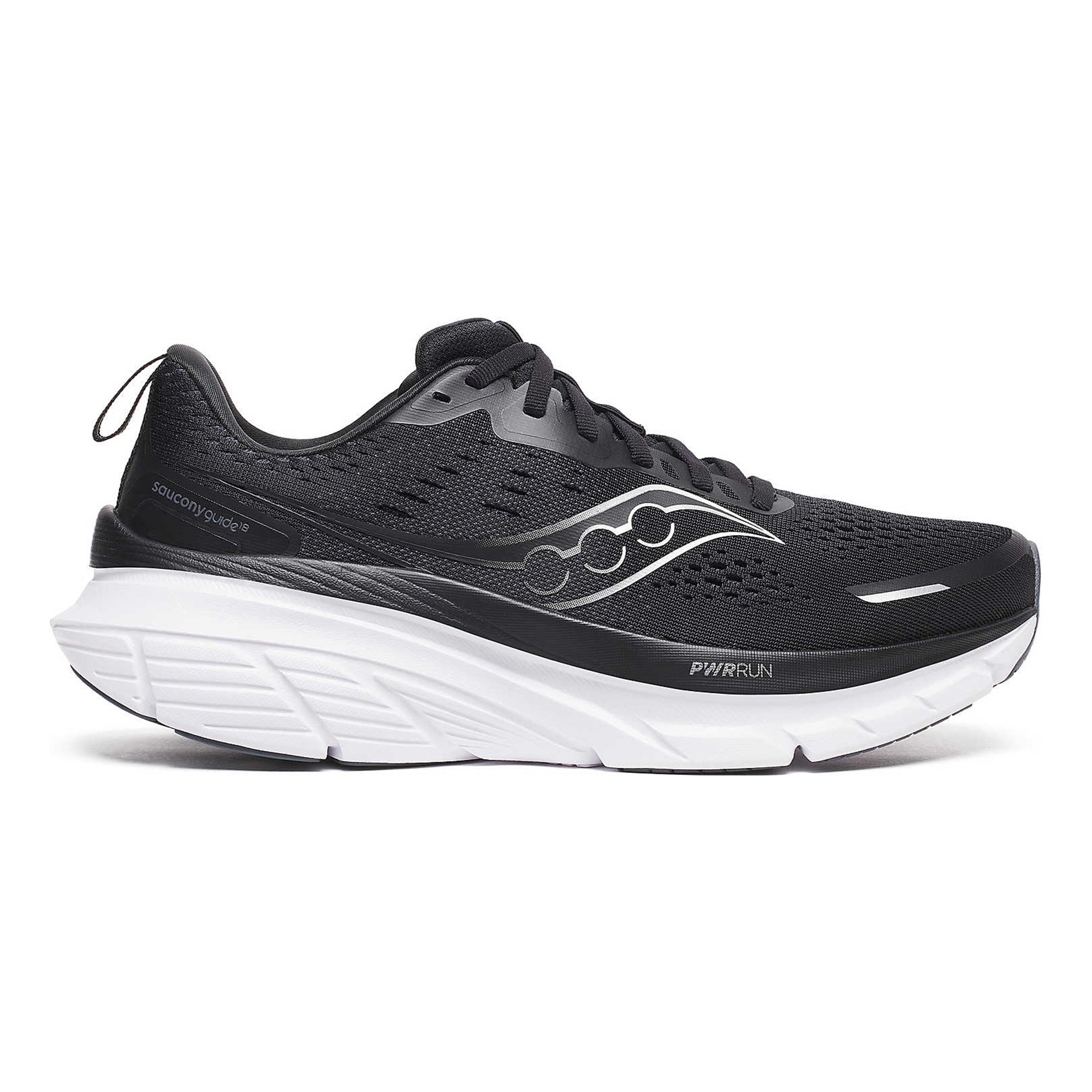 Saucony Guide 18 Stabilitätsschuh Herren-Schwarz,Weiß
