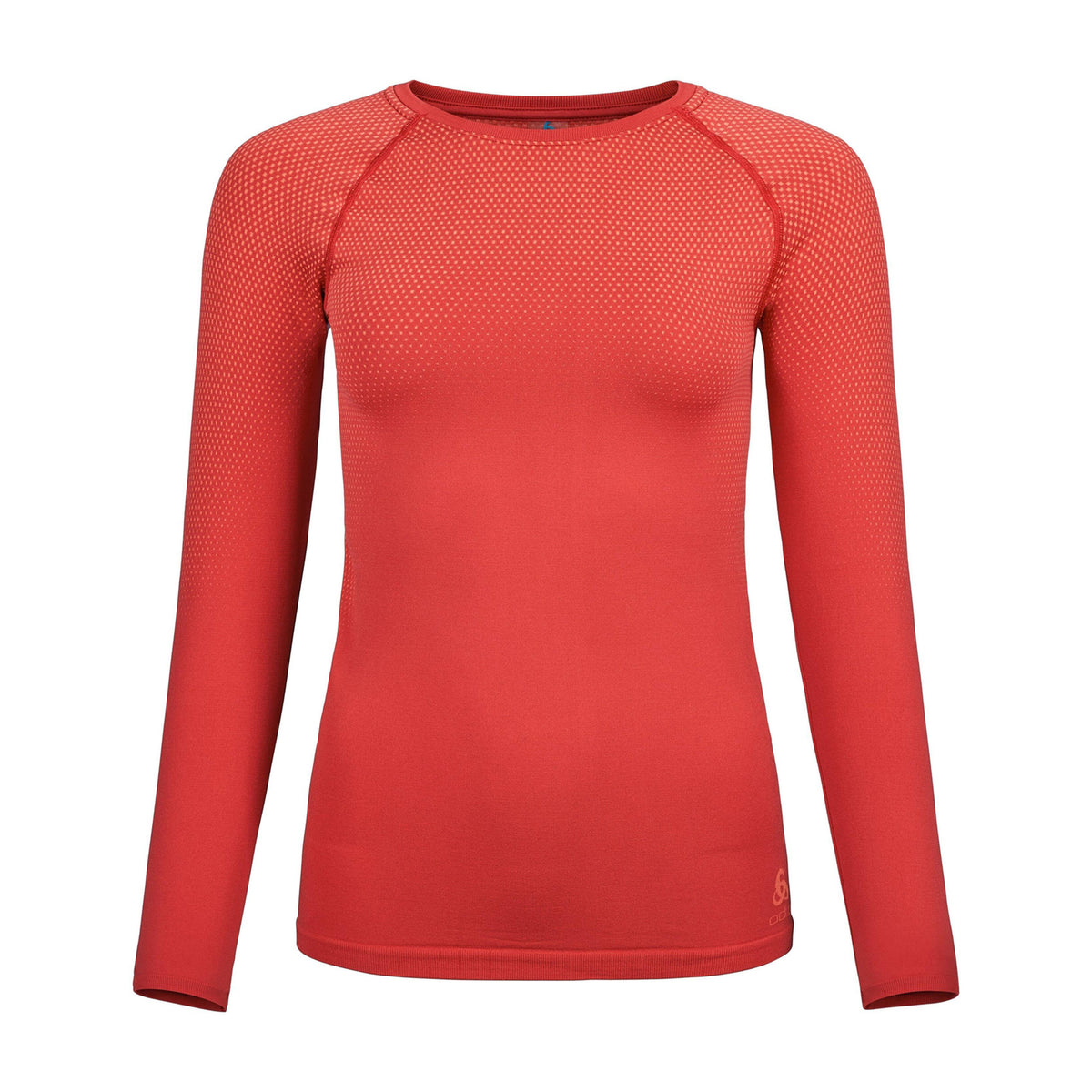 Odlo BL Top Crew Neck Performance Light Eco Longsleeve Damen - rot,