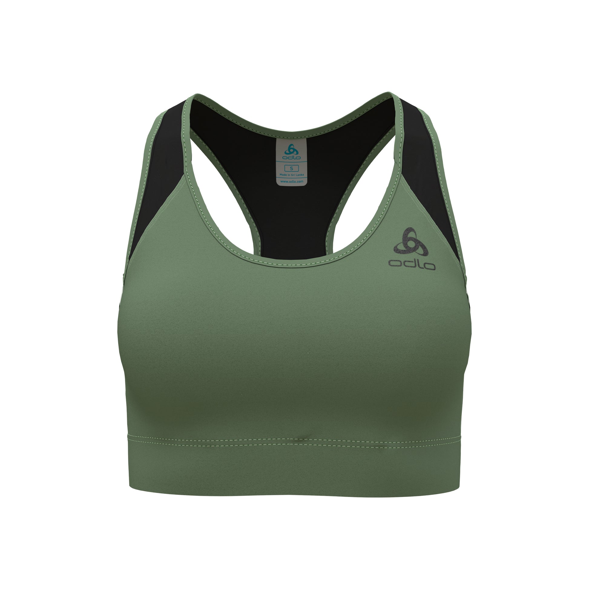 Odlo Essential Mesh Sport-BH Damen - oliv,