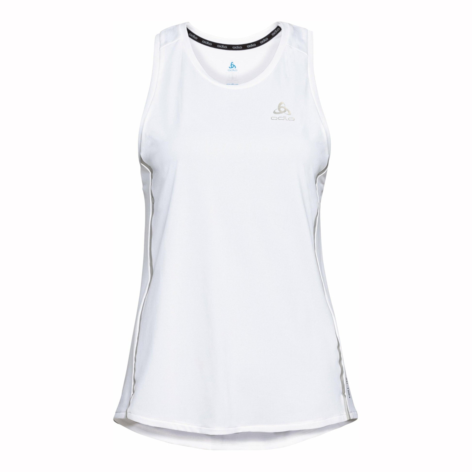 Odlo Crew Neck Chill-Tech Running Shirt Women-White
