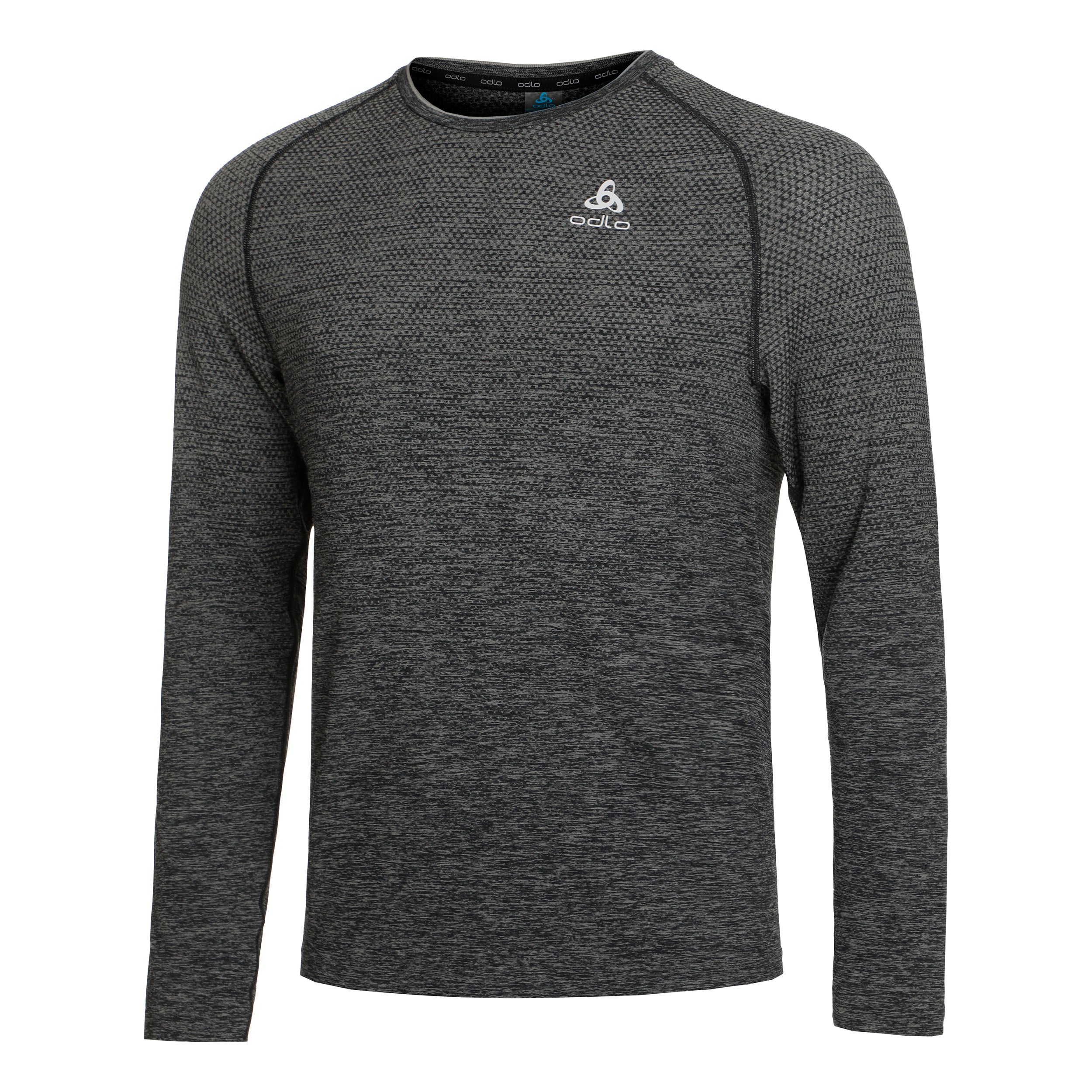 Odlo Crew Neck Essential Seamless Long Sleeve Men-Grey