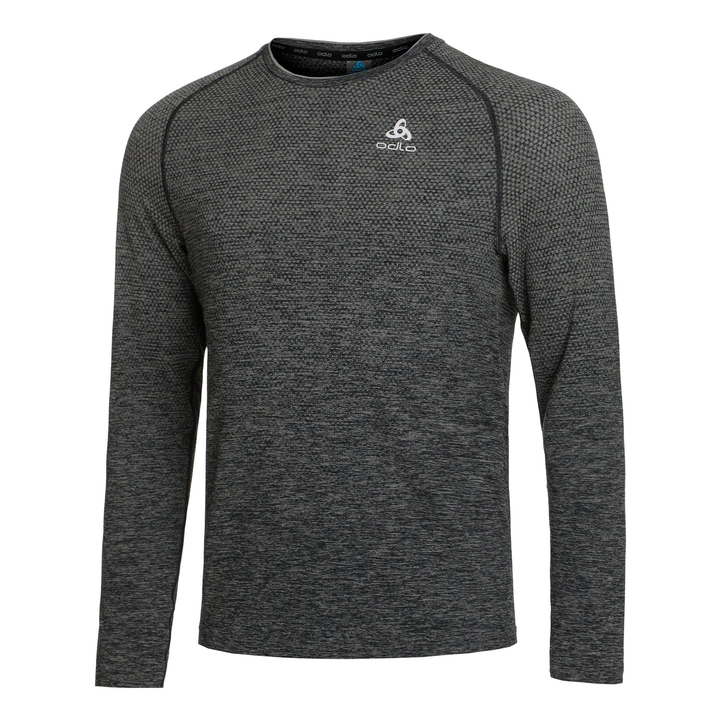 Odlo Crew Neck Essential Seamless Long Sleeve Men-Grey