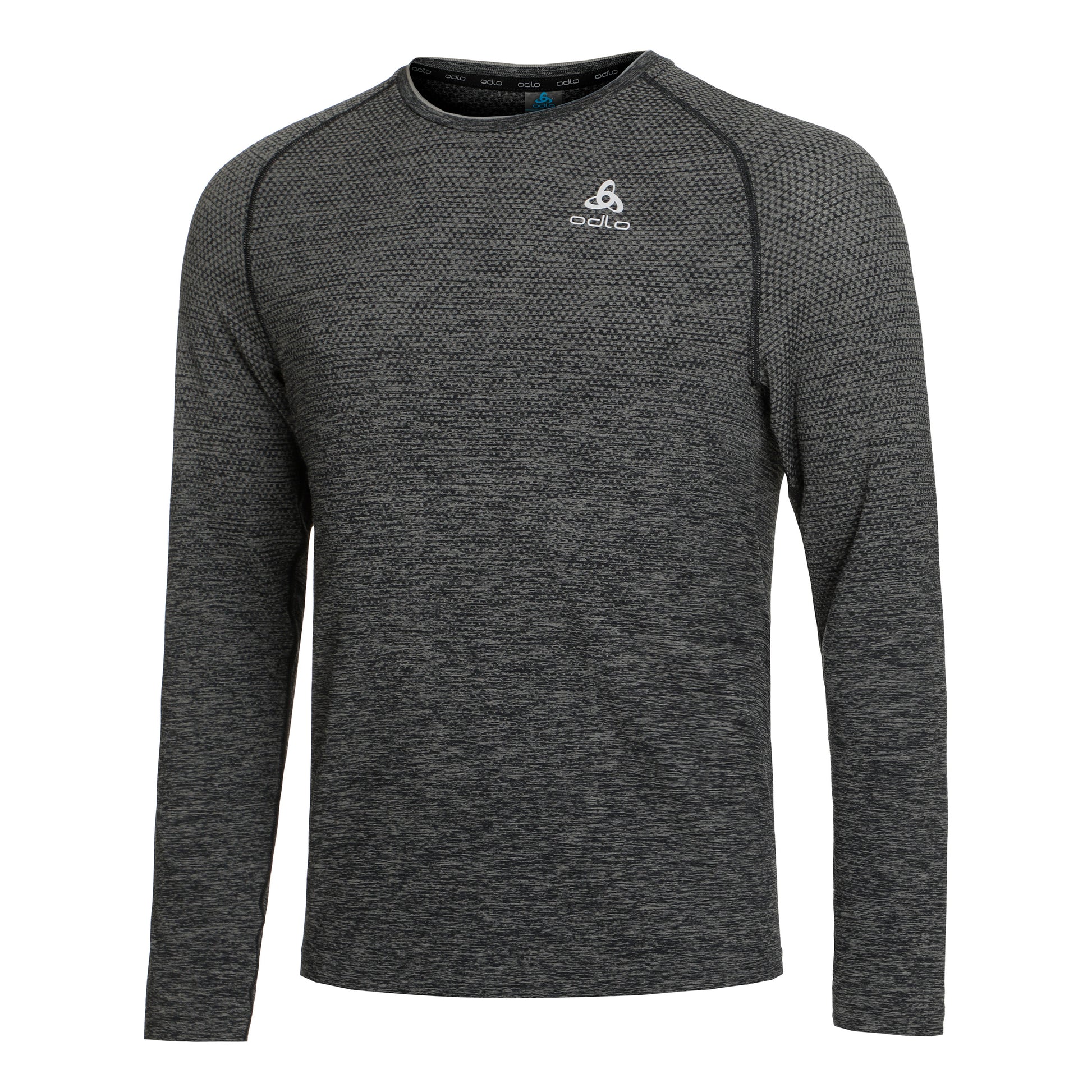 Odlo Crew Neck Essential Seamless Long Sleeve Men-Grey