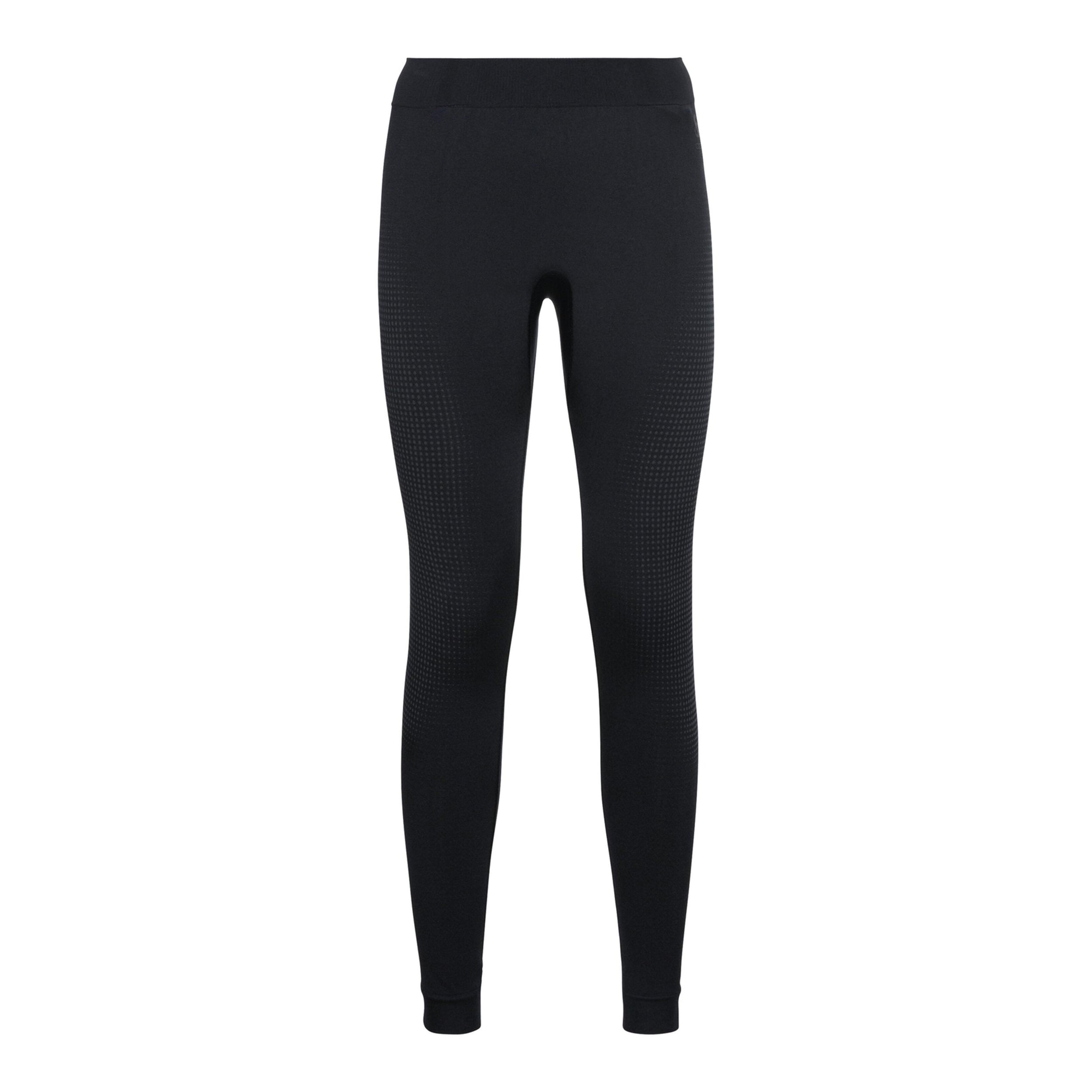 Odlo Performance Warm Eco Big Logo Bottom Long Tight Women-Black,Grey