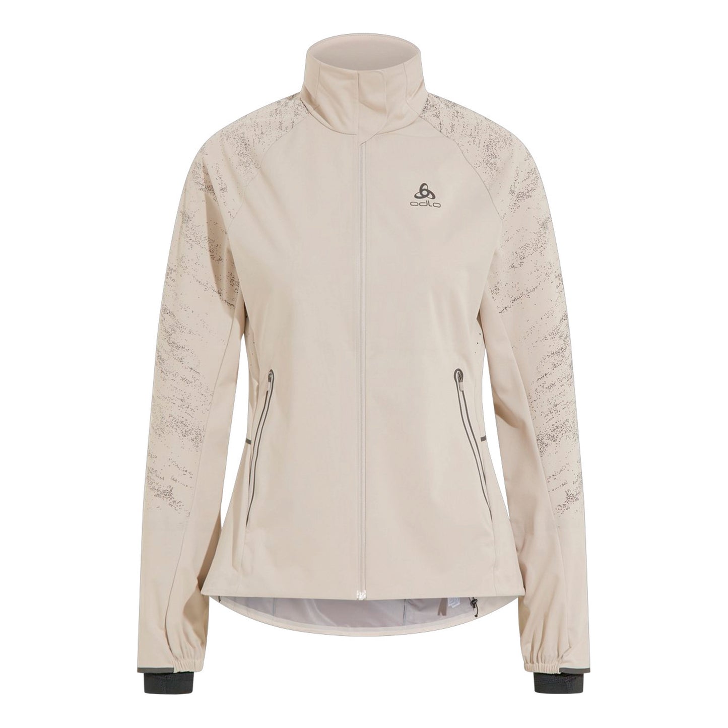 Odlo Zeroweight Pro Warm Reflect Running jacket Women - lightgrey,