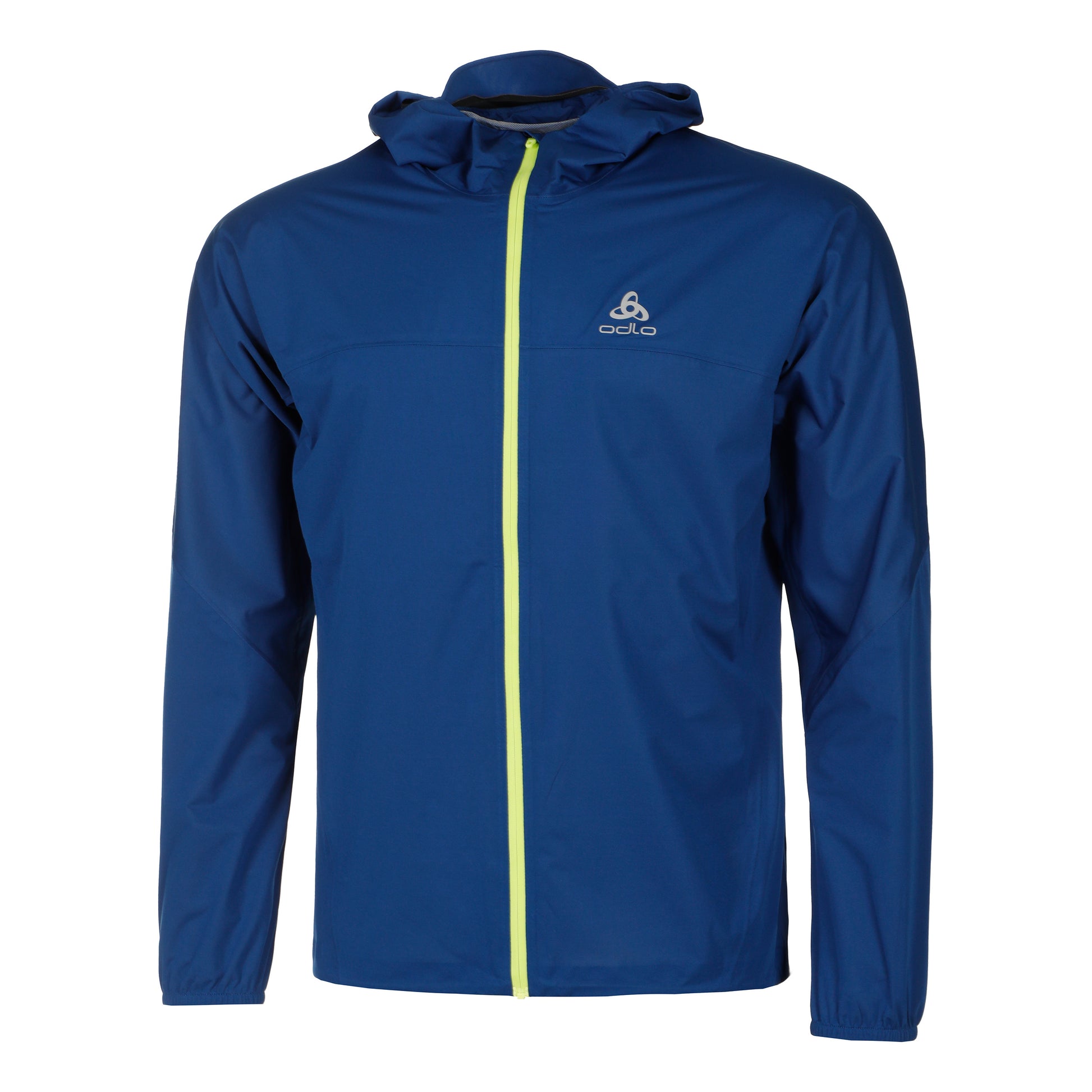 Odlo X-Alp Waterproof Laufjacke Herren-dunkelblau, hellgrün