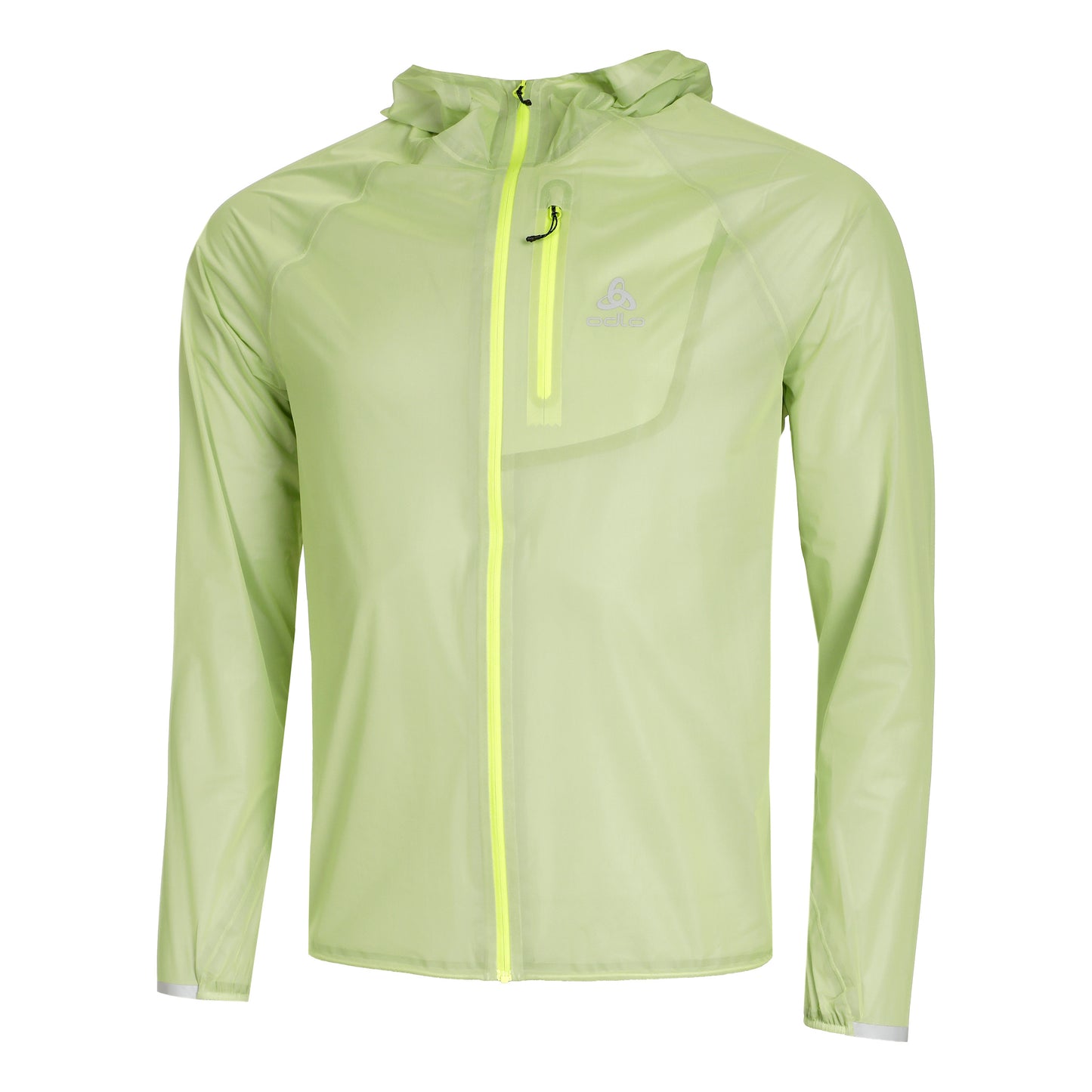 Odlo Zeroweight Dual Dry PK Waterproof Laufjacke Herren-hellgrün